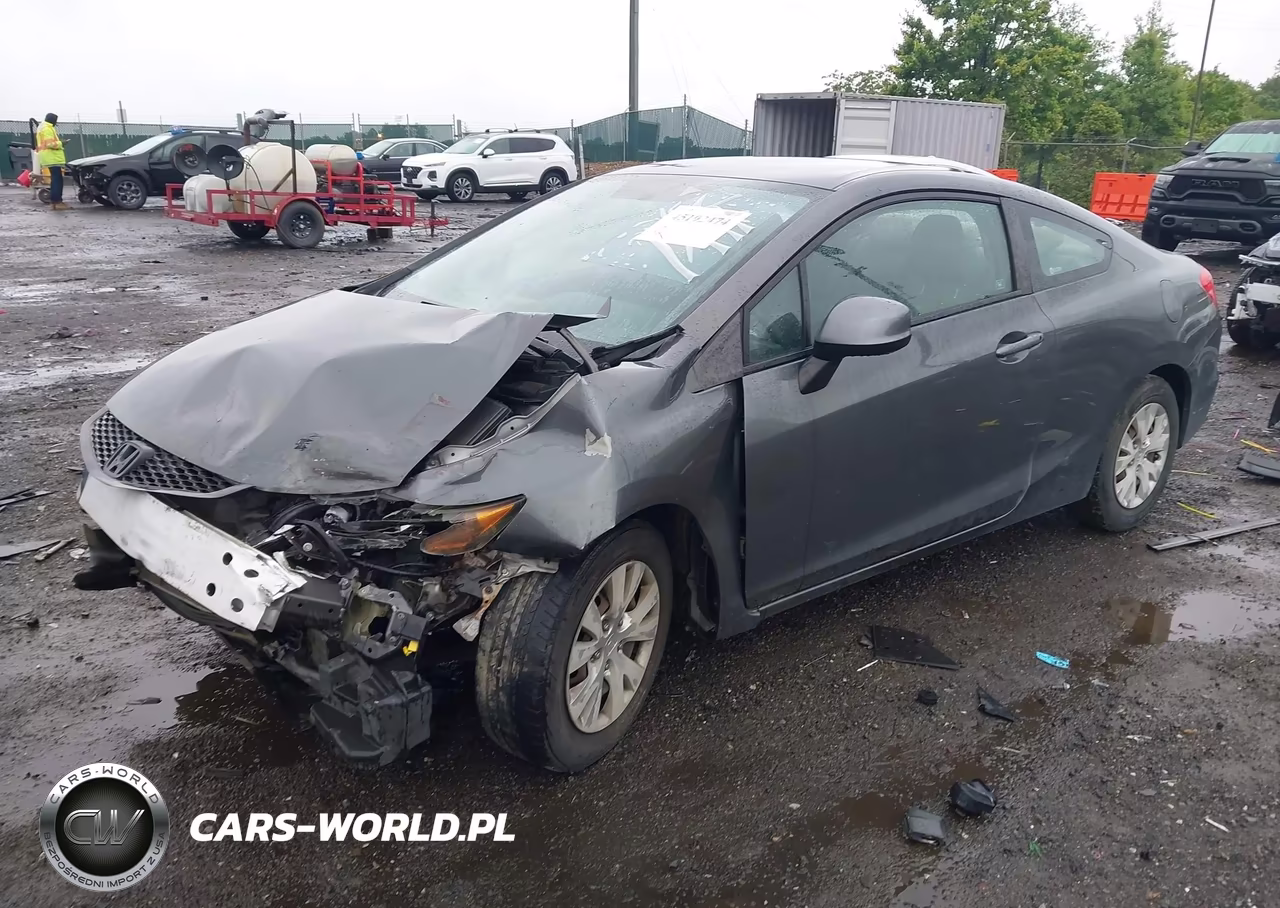 2012 Honda Civic Lx VIN:2HGFG3B55CH523404 - 2