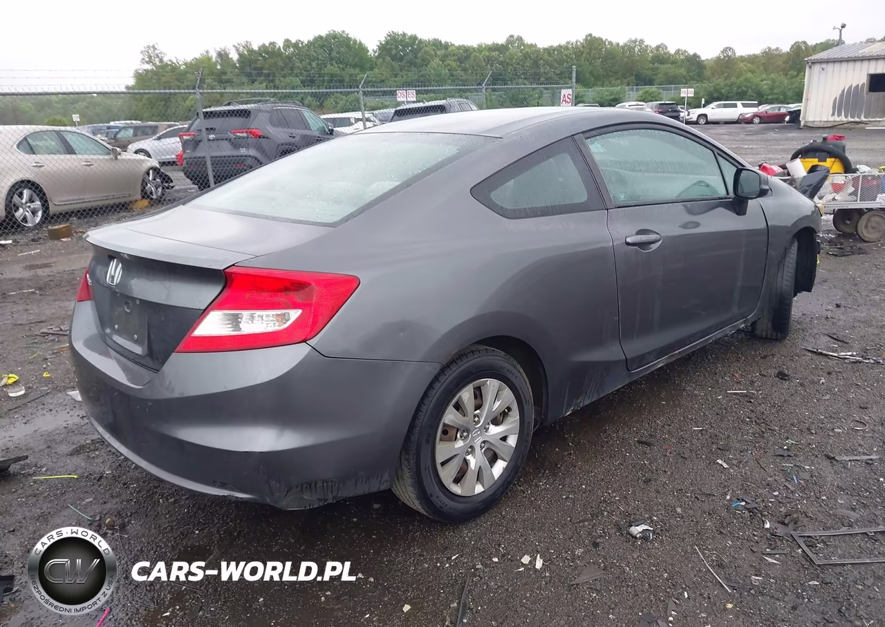 2012 Honda Civic Lx VIN:2HGFG3B55CH523404 - 4
