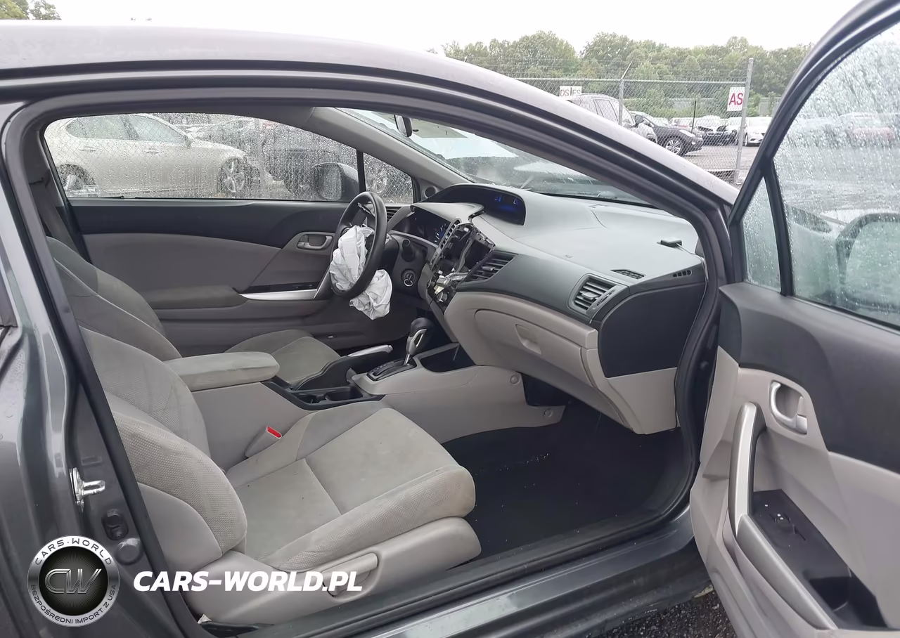 2012 Honda Civic Lx VIN:2HGFG3B55CH523404 - 5