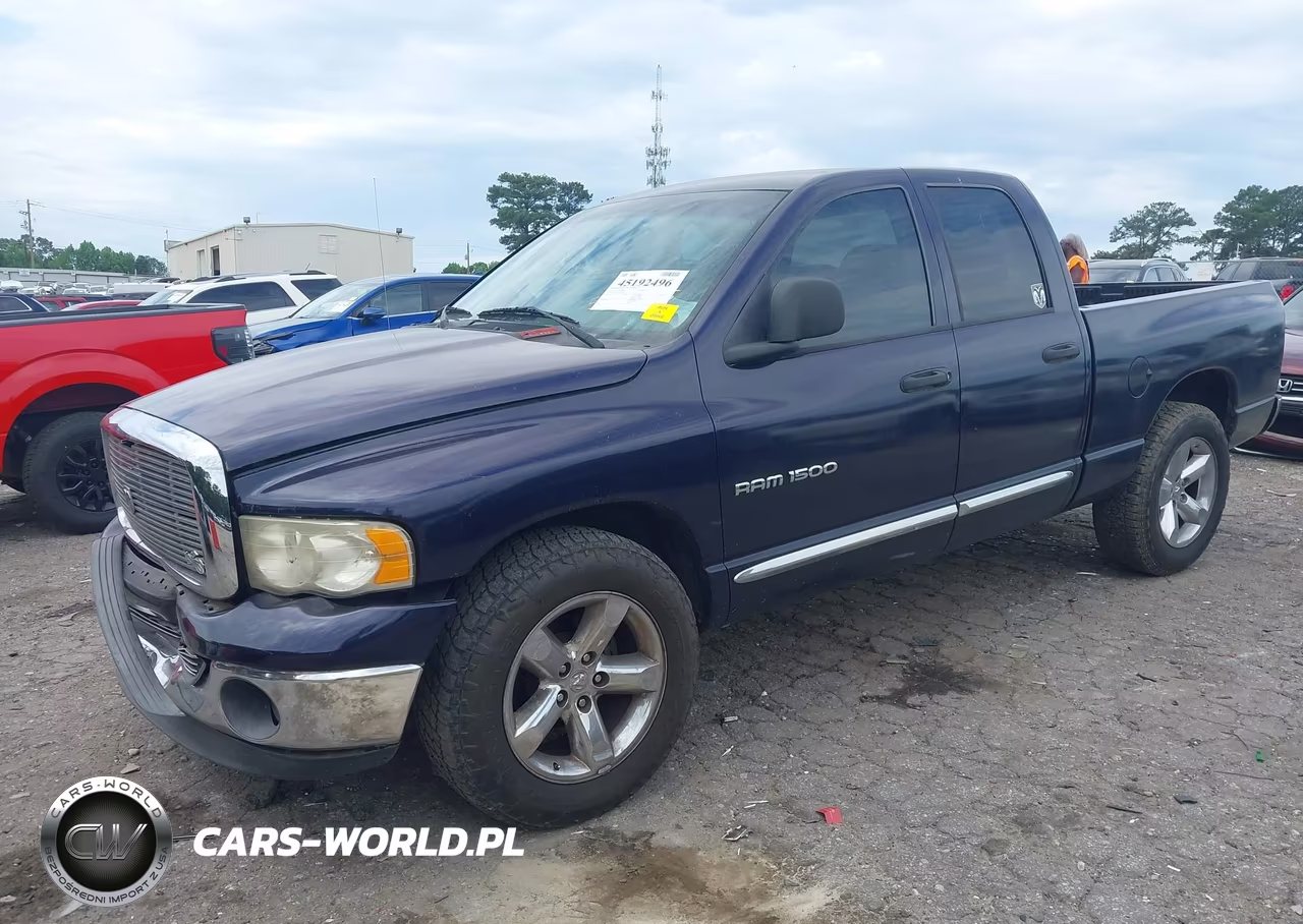 2005 Dodge Ram 1500 Slt-Laramie VIN:1D7HA18D45J504345 - 2