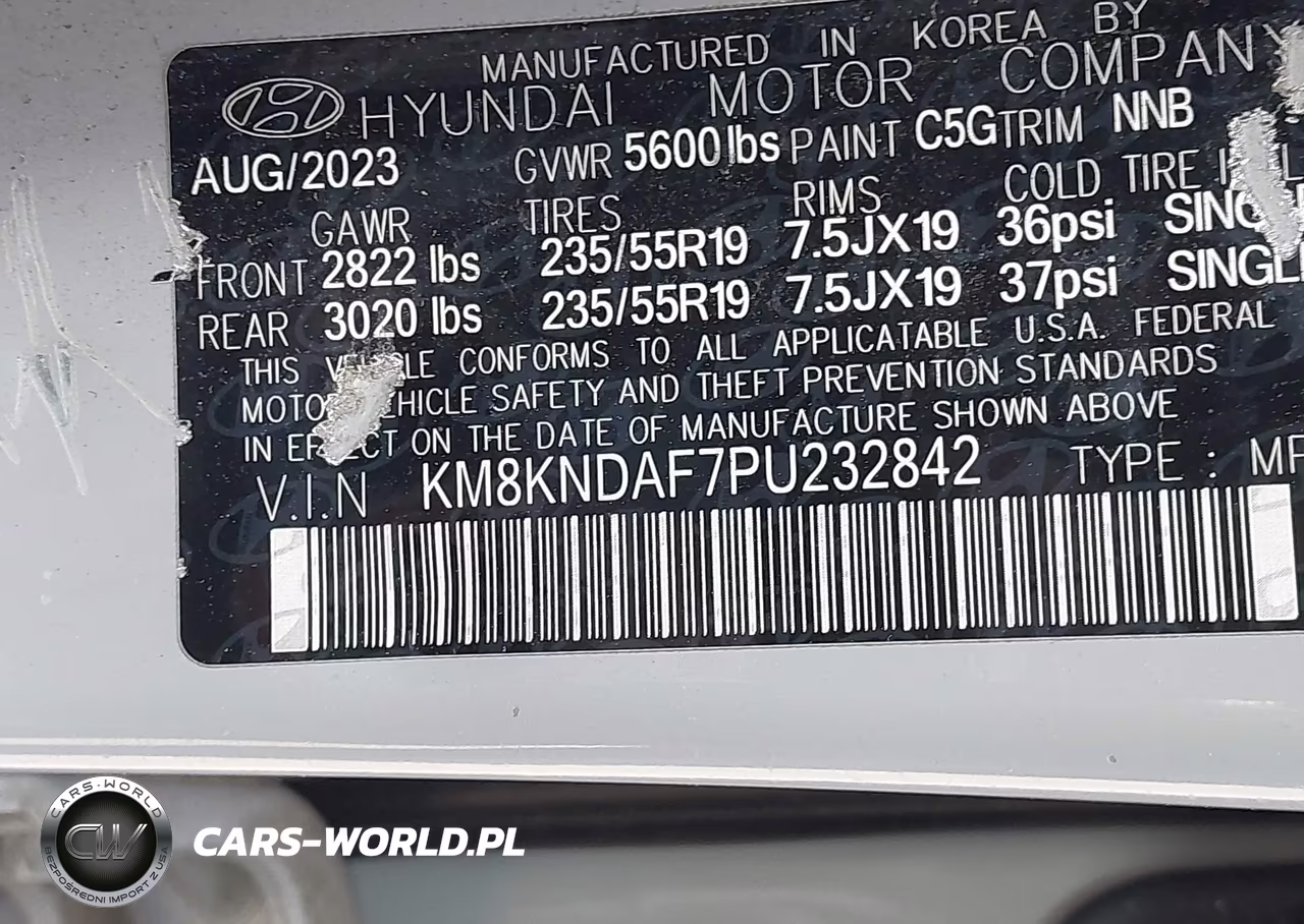 2023 Hyundai Ioniq 5 Sel VIN:KM8KNDAF7PU232842 - 9