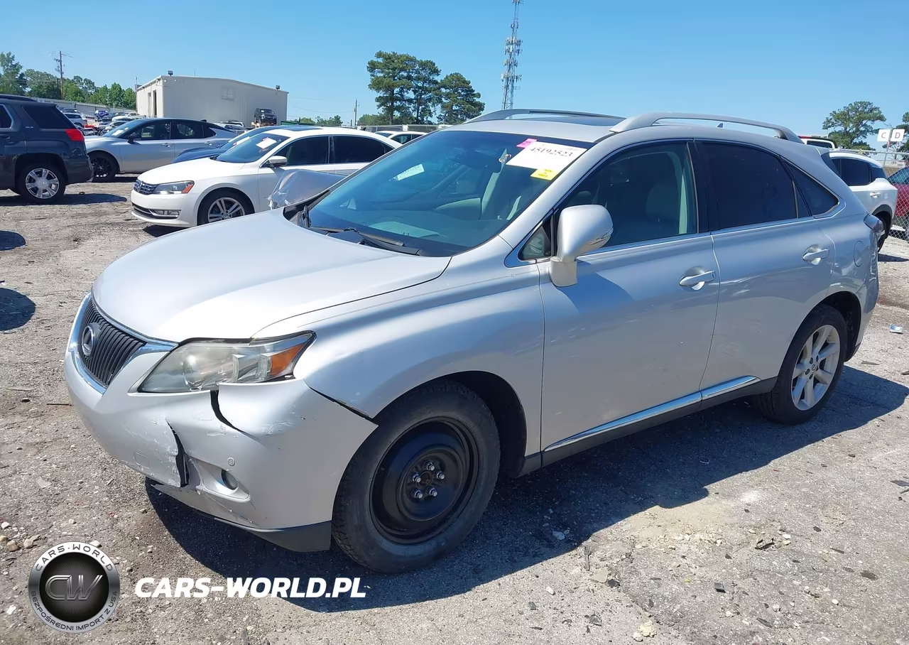 2012 Lexus Rx 350 VIN:2T2ZK1BA6CC083498 - 2