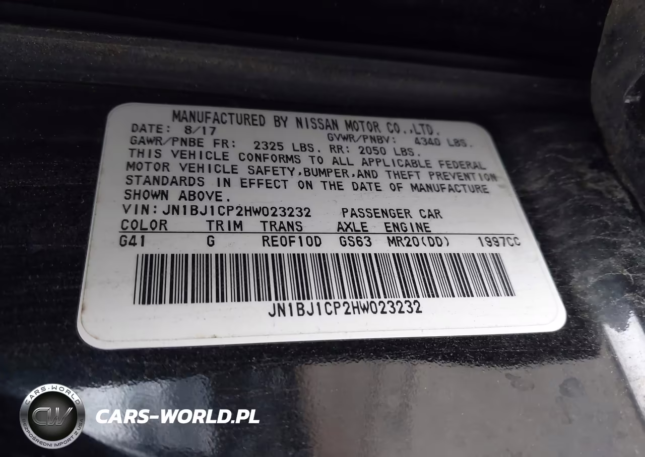 2017 Nissan Rogue Sport Sl VIN:JN1BJ1CP2HW023232 - 9