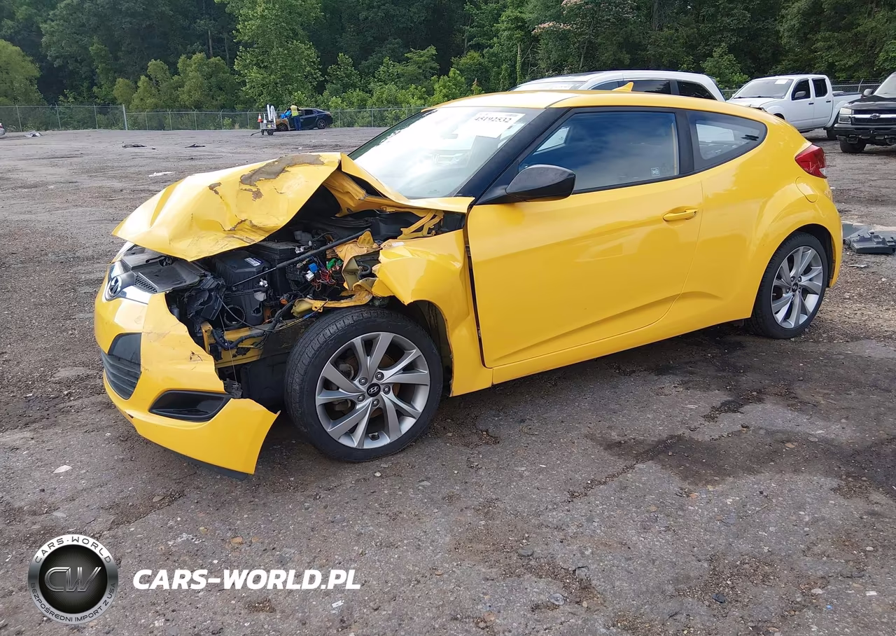 2016 Hyundai Veloster VIN:KMHTC6AD1GU290160 - 2