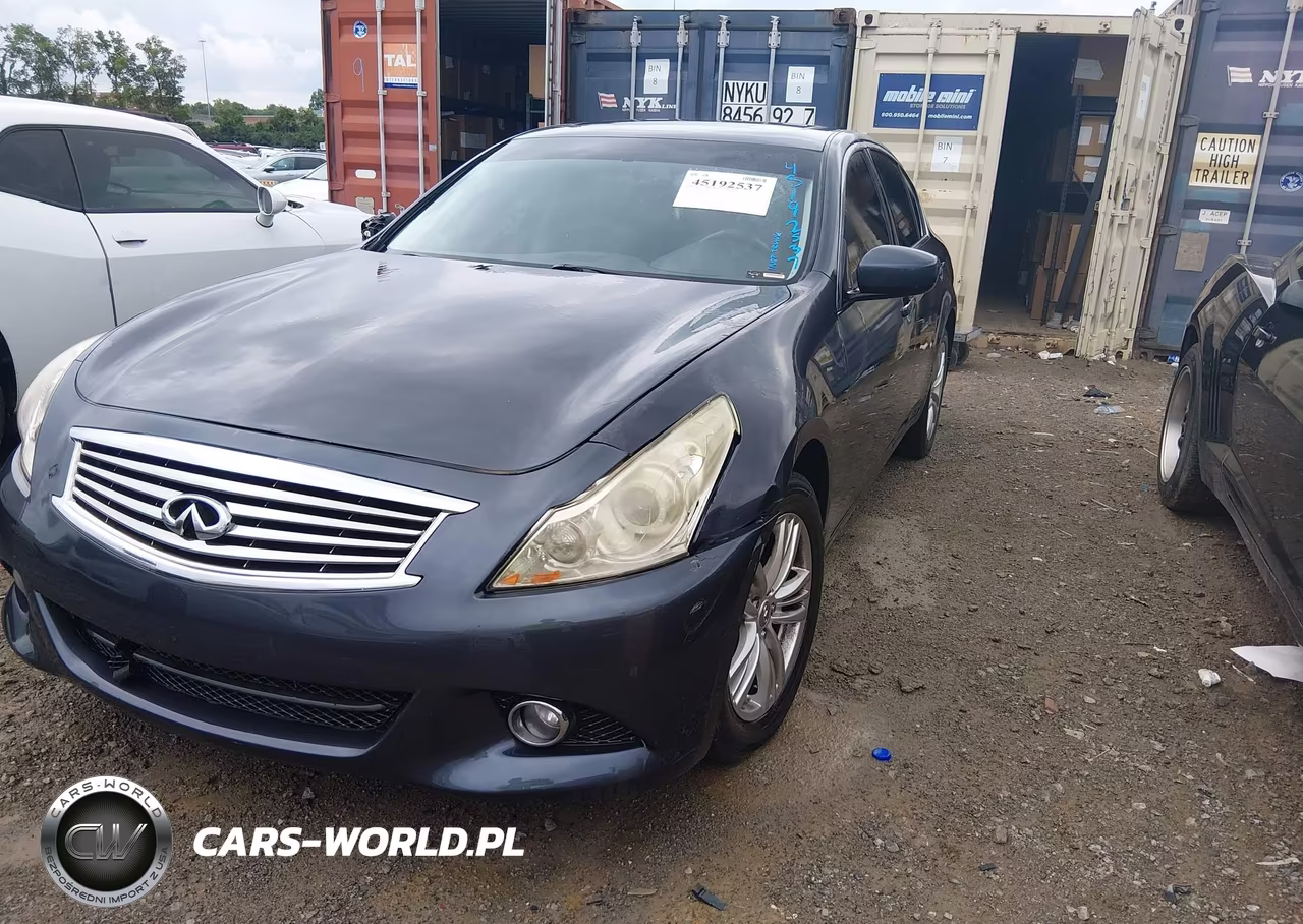 2012 Infiniti G37X VIN:JN1CV6AR9CM973487 - 2