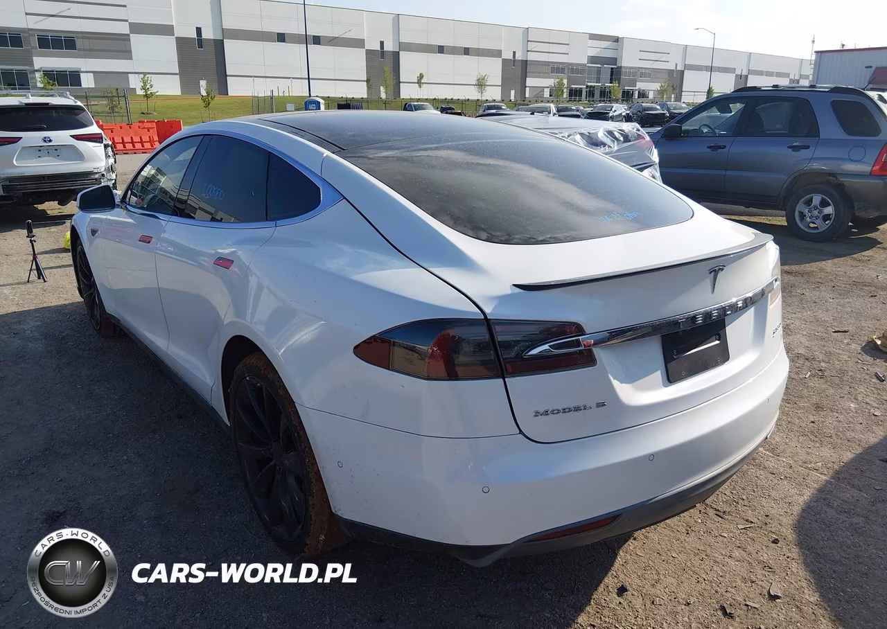 2014 Tesla Model S P85D VIN:5YJSA1H25EFP67403 - 3
