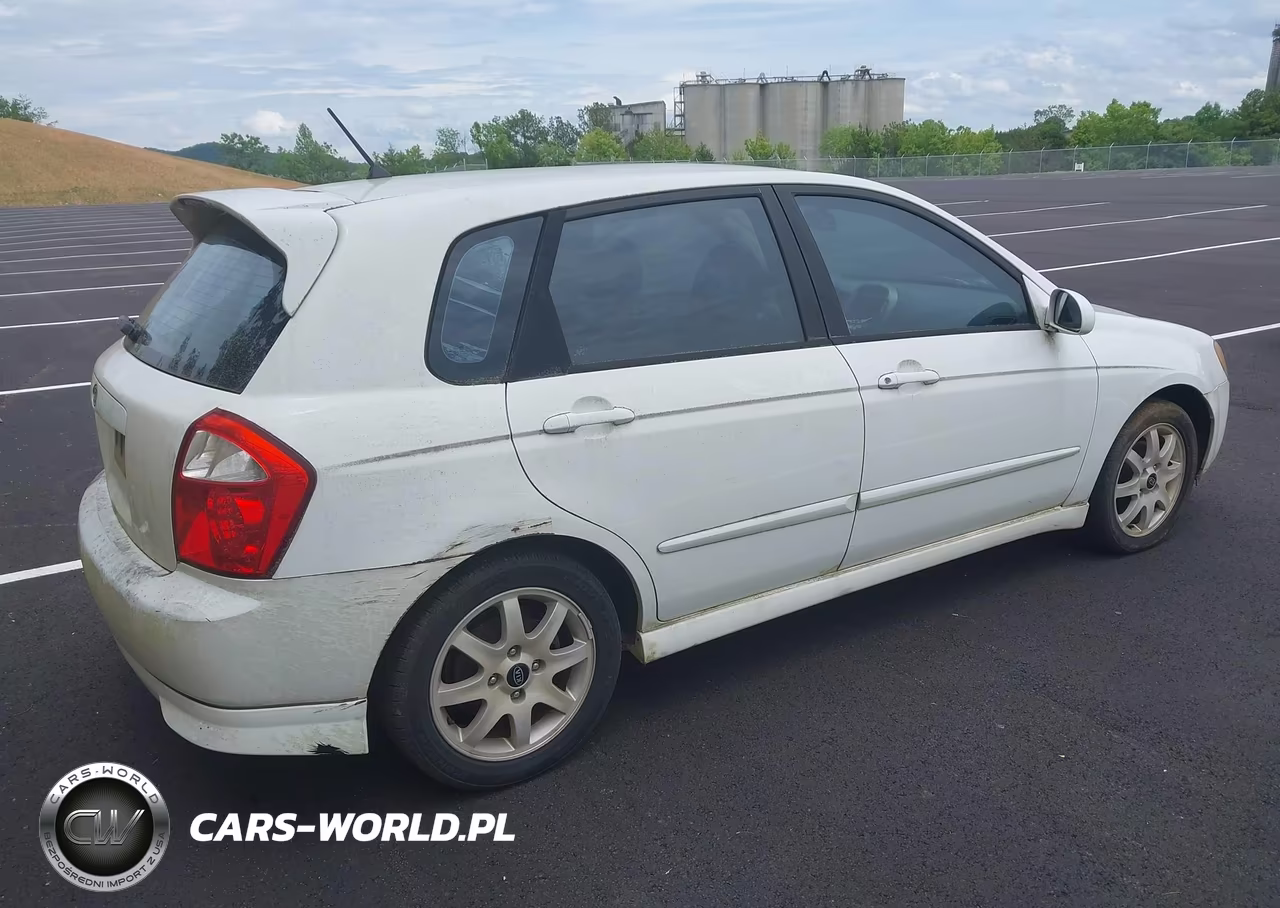 2005 Kia Spectra5 VIN:KNAFE161X55079167 - 4