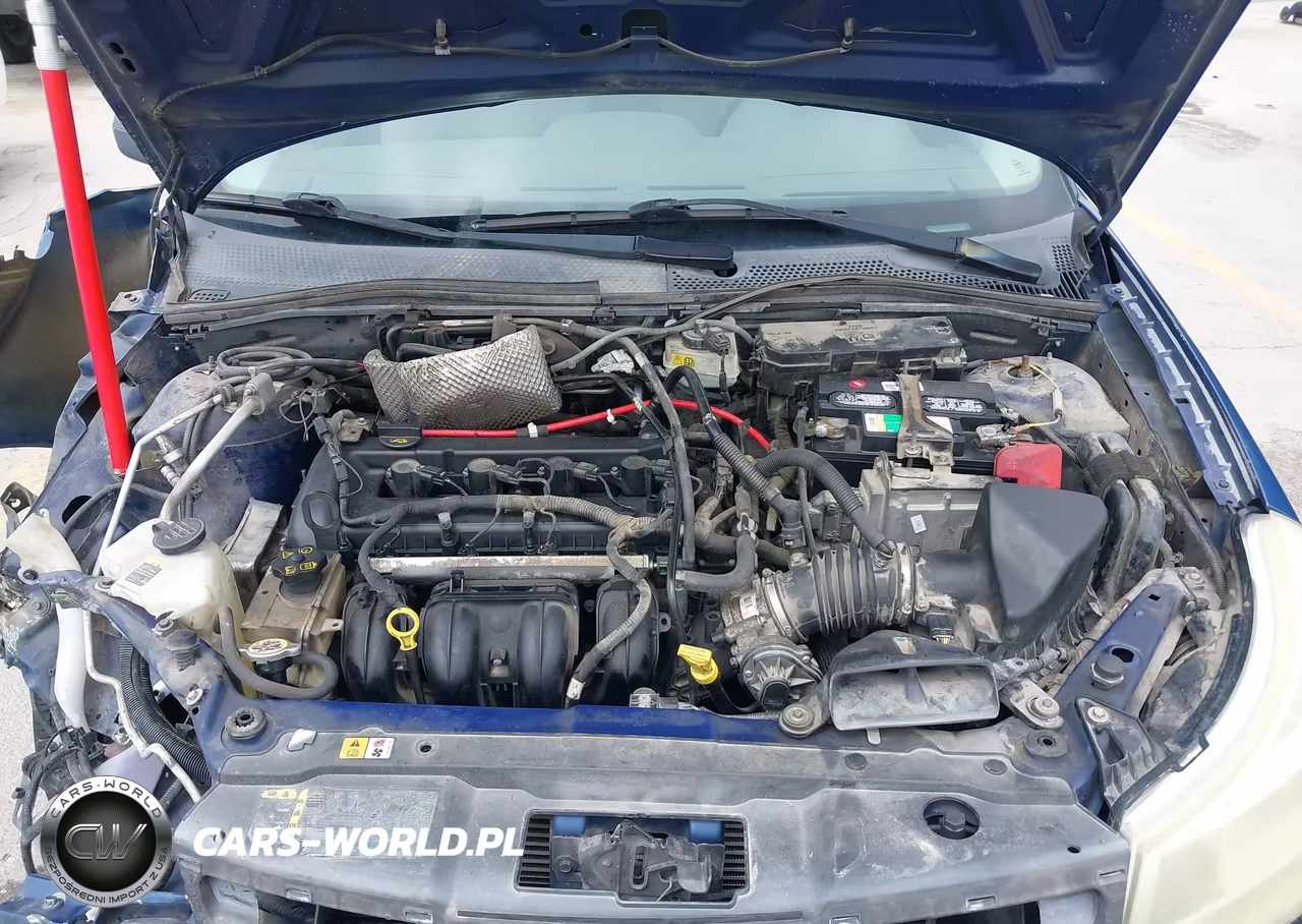 2008 Ford Focus Se VIN:1FAHP35N68W243668 - 10