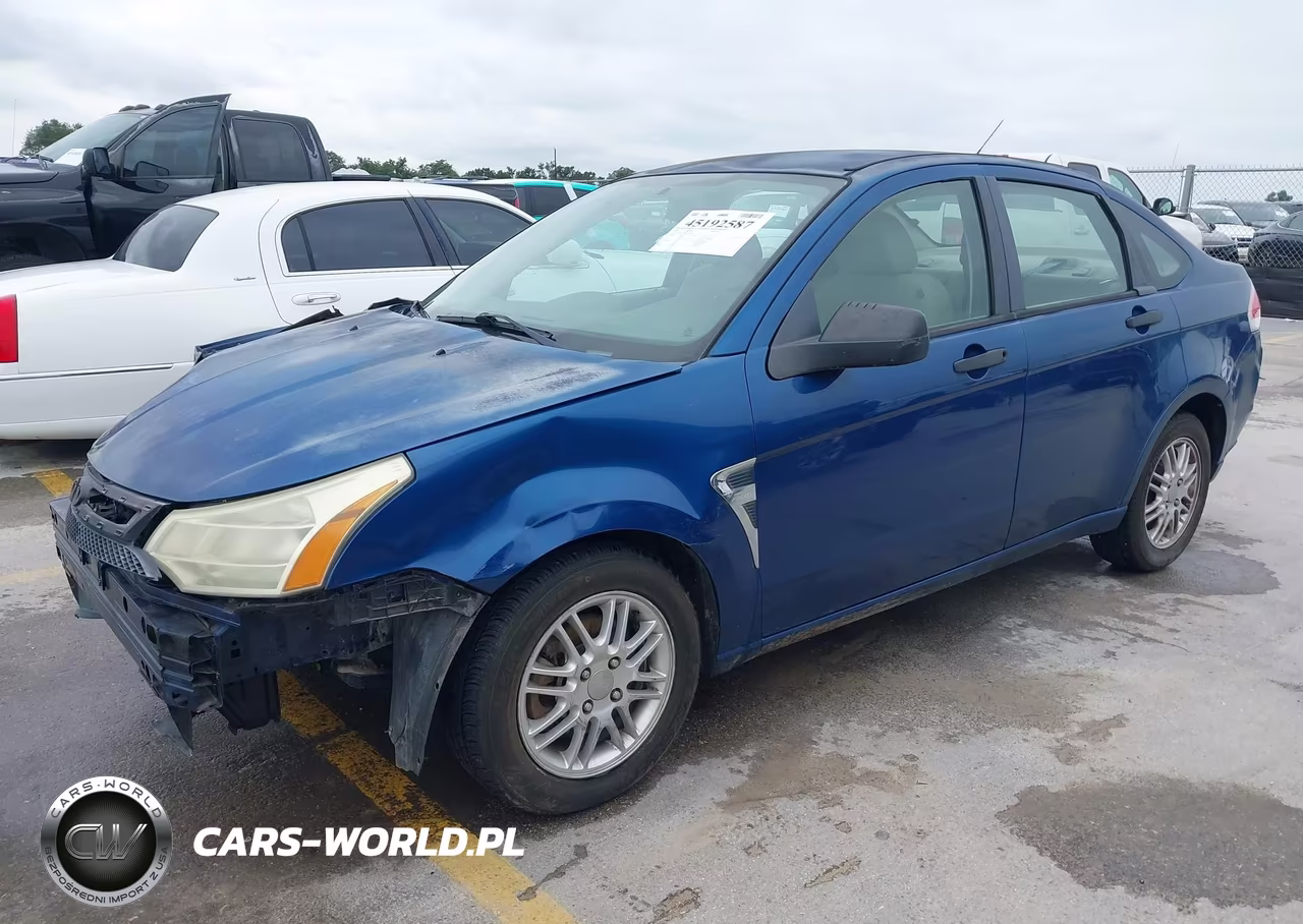 2008 Ford Focus Se VIN:1FAHP35N68W243668 - 2