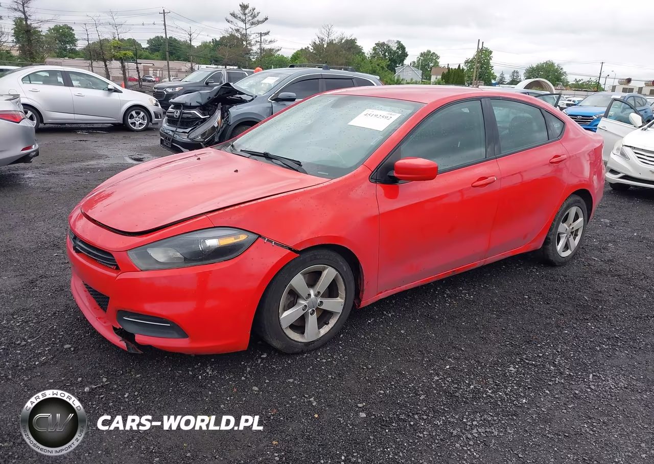2016 Dodge Dart Sxt VIN:1C3CDFBA2GD660235 - 2