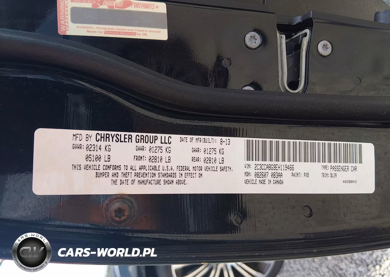 2014 Chrysler 300 300S VIN:2C3CCABG9EH119466 - 9