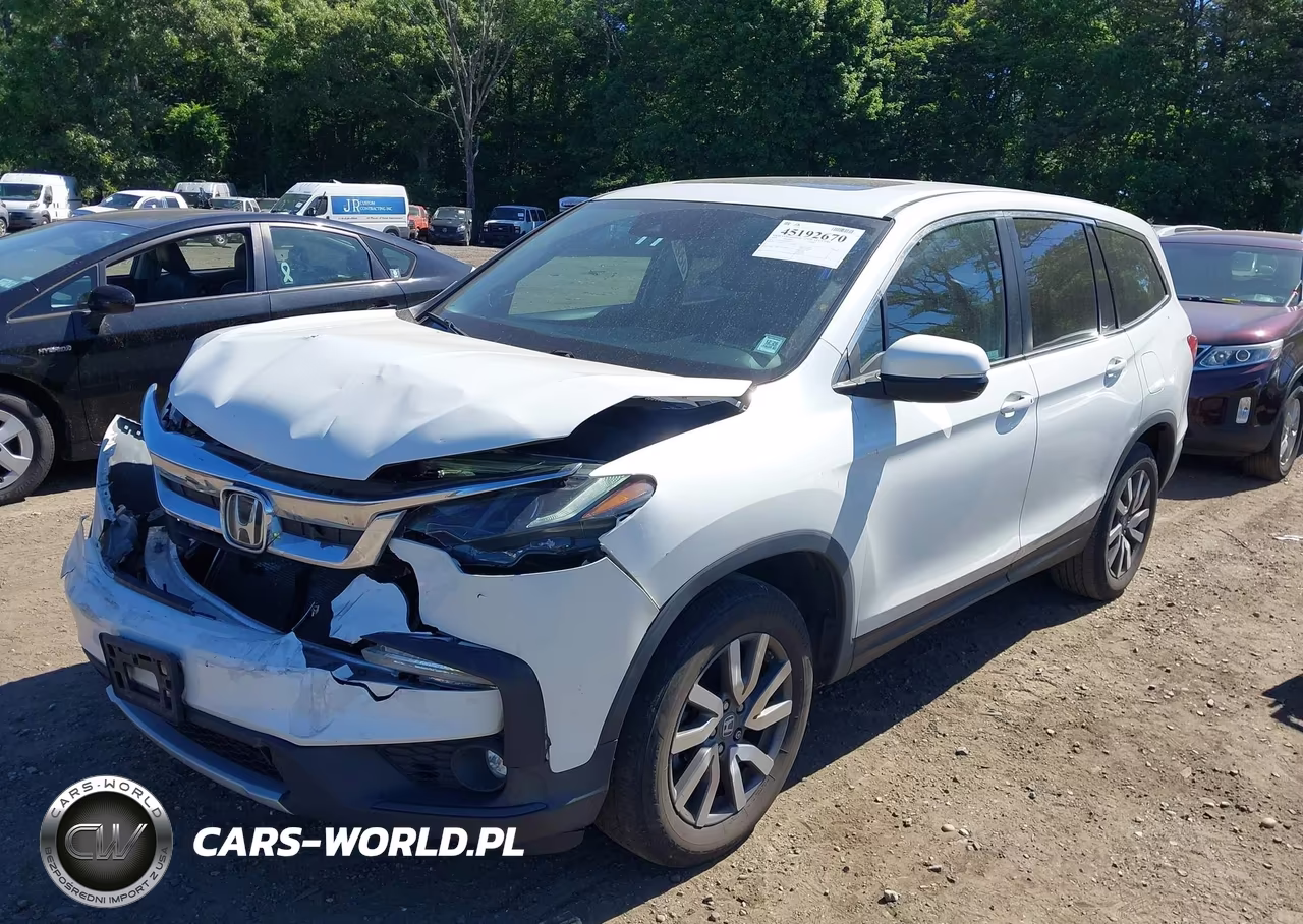 2020 Honda Pilot Awd Ex-L VIN:5FNYF6H59LB022363 - 2
