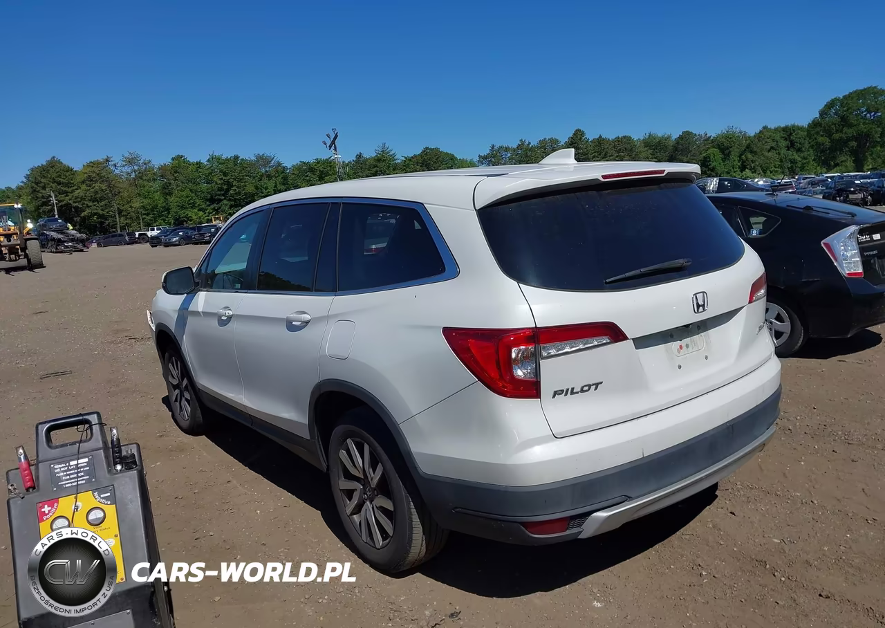 2020 Honda Pilot Awd Ex-L VIN:5FNYF6H59LB022363 - 3