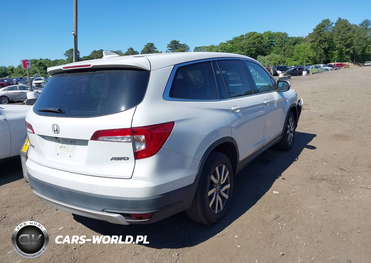 2020 Honda Pilot Awd Ex-L VIN:5FNYF6H59LB022363 - 4