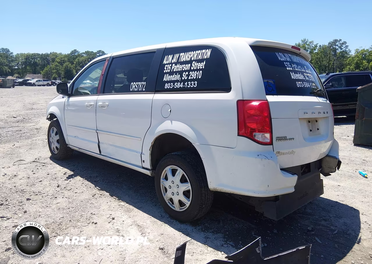 2014 Dodge Grand Caravan Se VIN:2C7WDGBG6ER220387 - 3