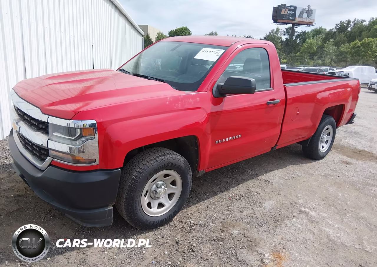 2016 Chevrolet Silverado 1500 Wt VIN:1GCNCNEH6GZ262443 - 2