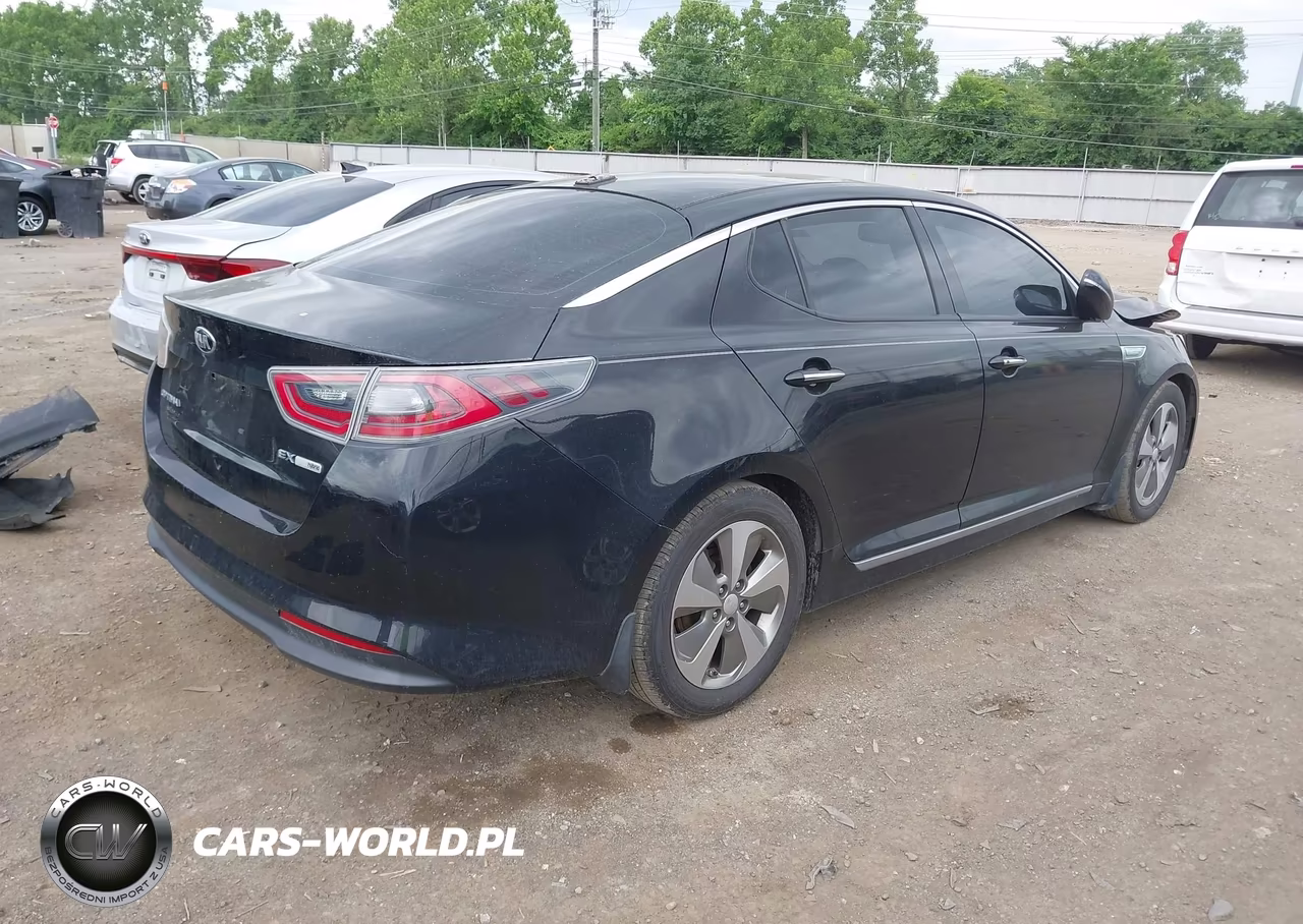 2014 Kia Optima Hybrid Ex VIN:KNAGN4AD8E5063749 - 4