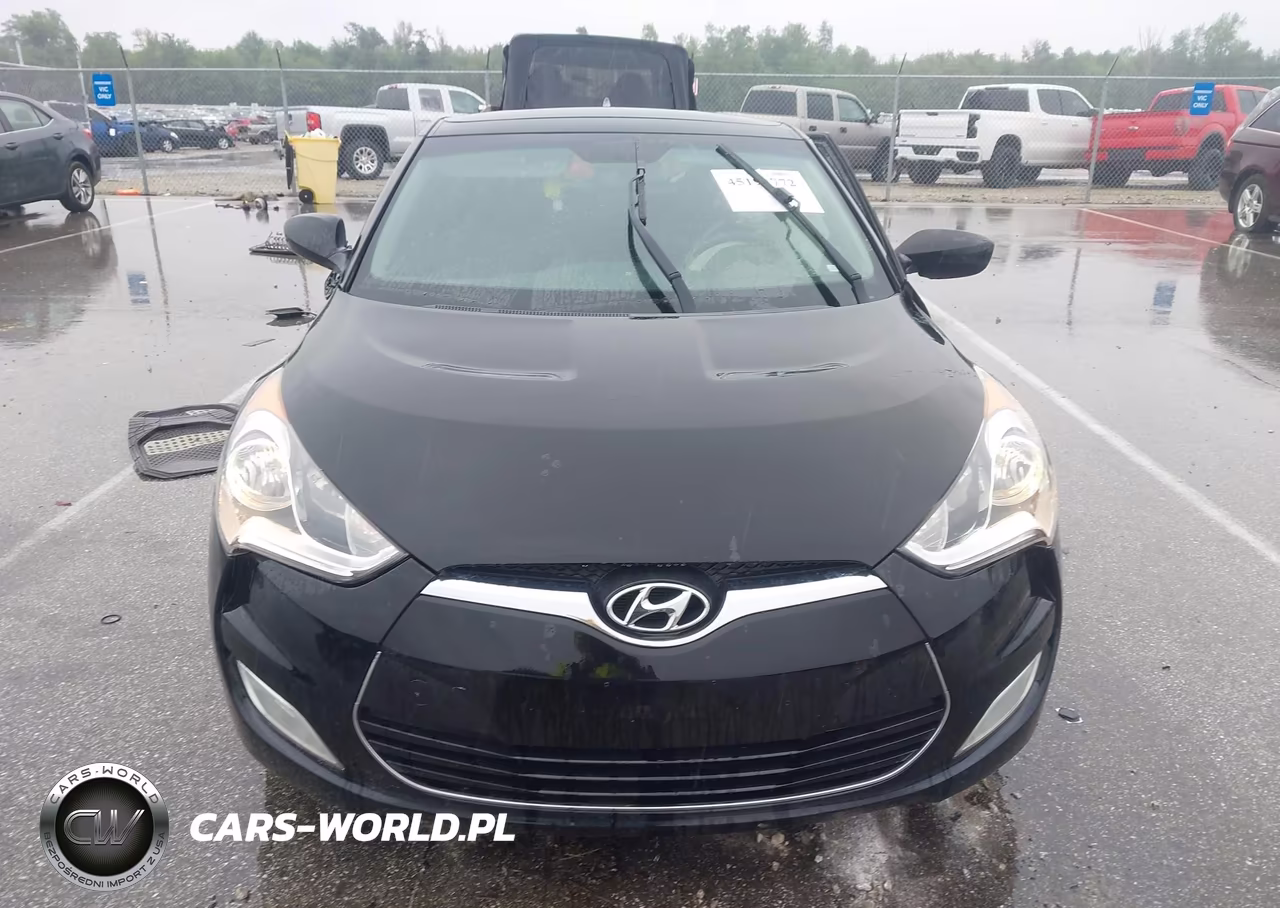 2013 Hyundai Veloster Base W-Black VIN:KMHTC6AD8DU134774 - 12