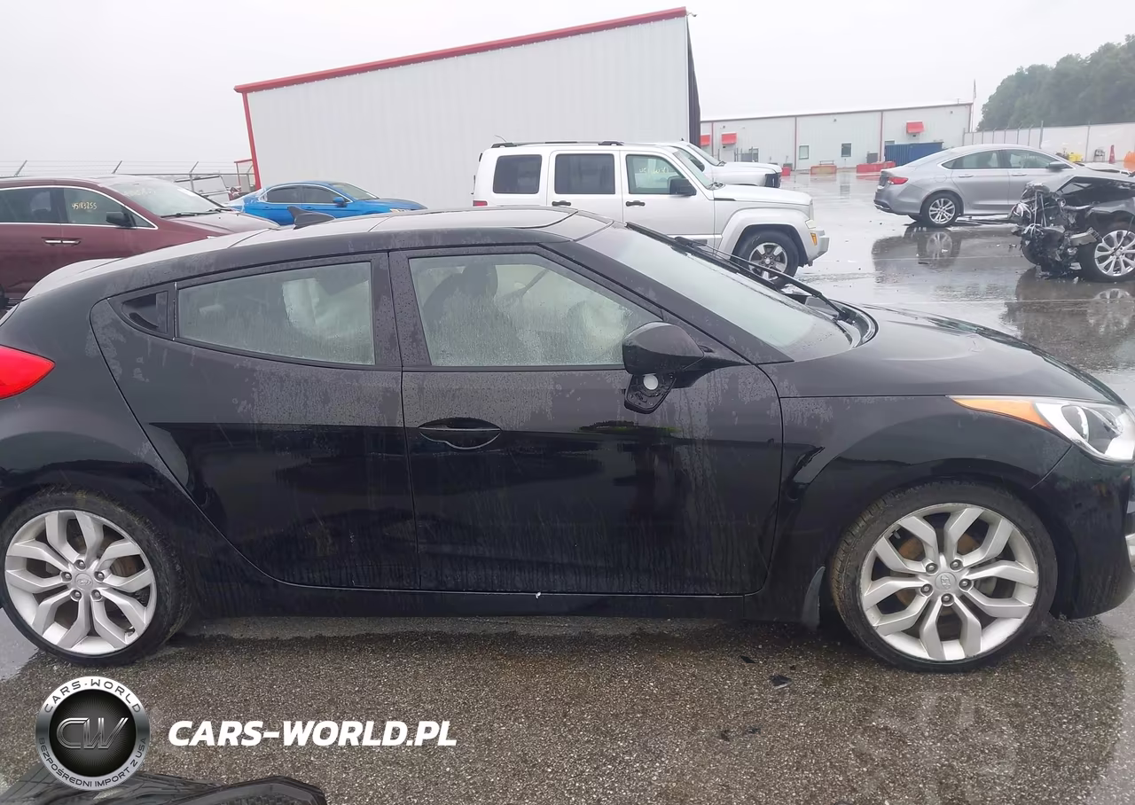 2013 Hyundai Veloster Base W-Black VIN:KMHTC6AD8DU134774 - 13