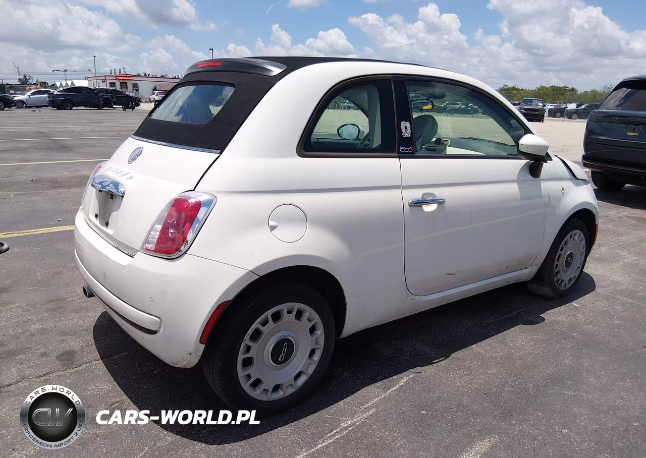2015 Fiat 500C Pop VIN:3C3CFFDR4FT500878 - 4
