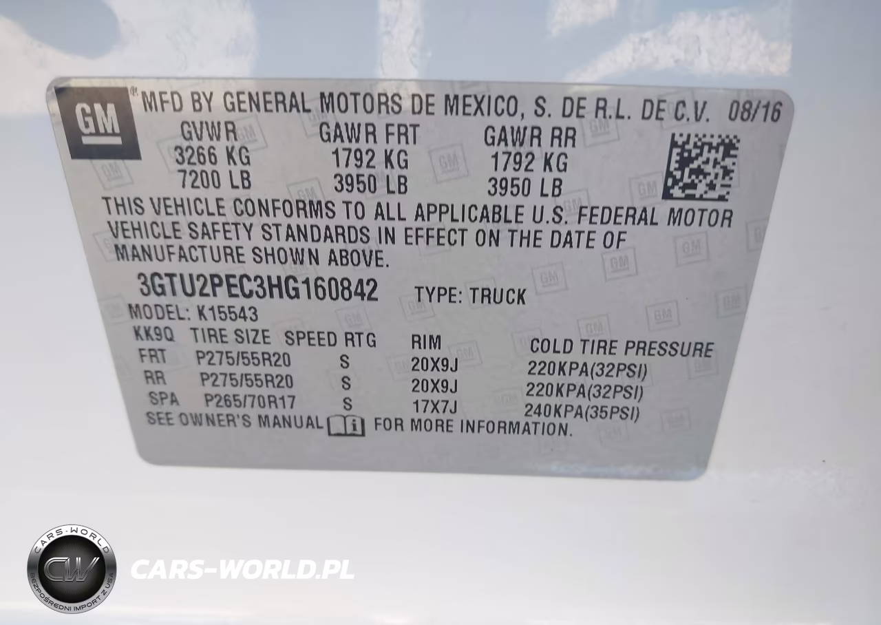 2017 GMC Sierra 1500 Denali VIN:3GTU2PEC3HG160842 - 9
