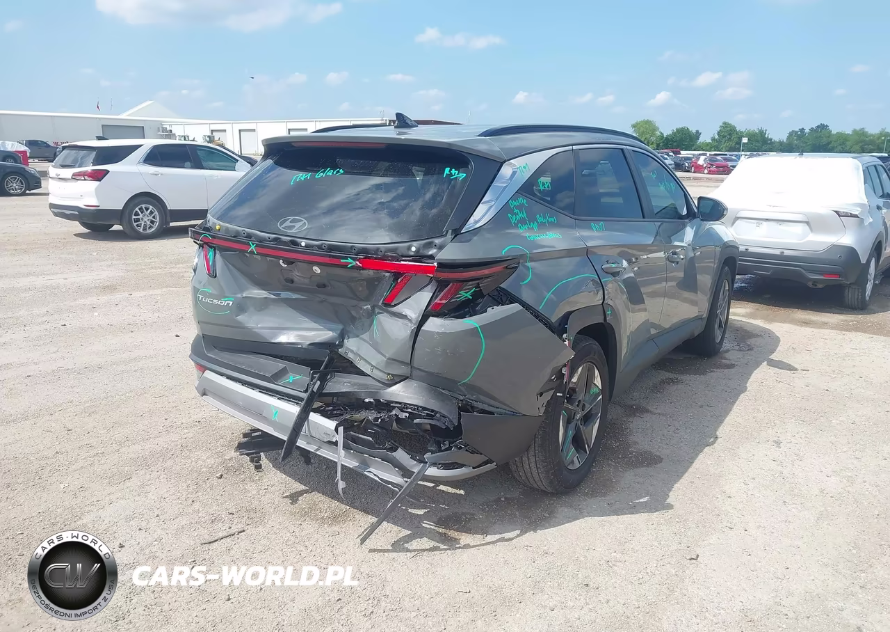 2025 Hyundai Tucson Sel Convenience VIN:5NMJC3DE1SH472455 - 4