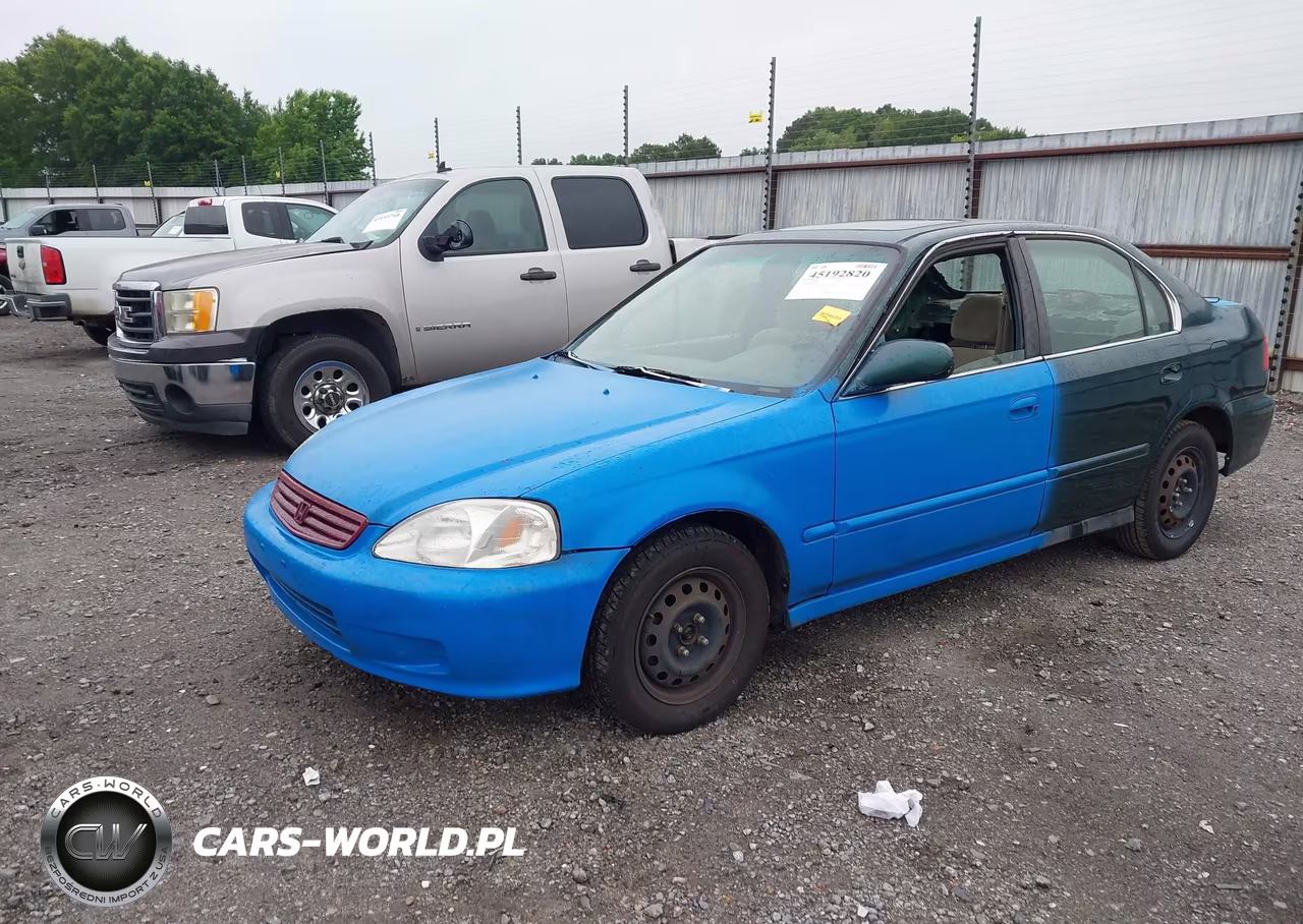 2000 Honda Civic Ex VIN:JHMEJ8641YS002530 - 2