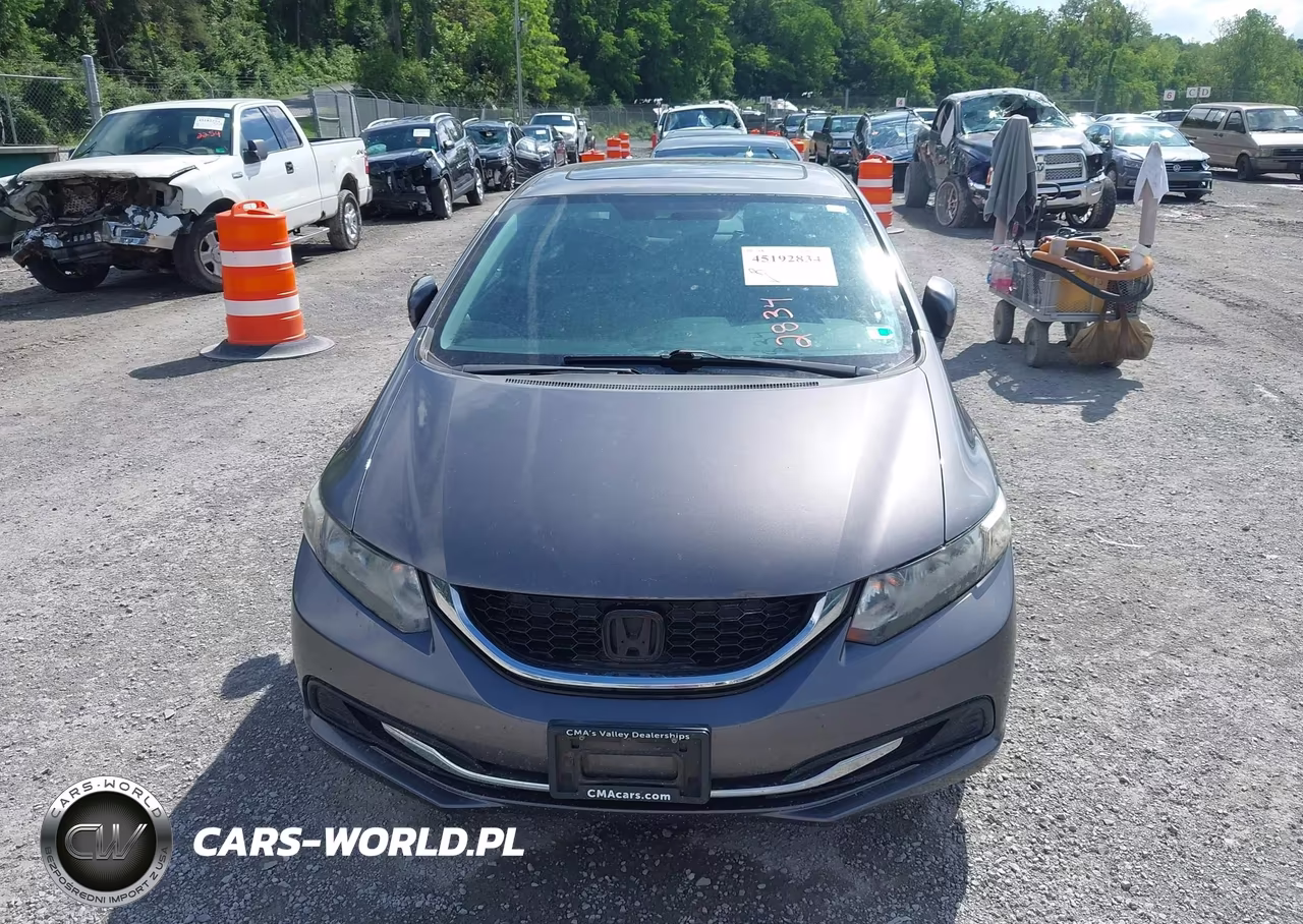 2014 Honda Civic Ex VIN:2HGFB2F89EH503205 - 12