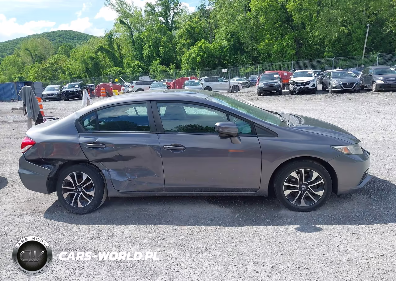 2014 Honda Civic Ex VIN:2HGFB2F89EH503205 - 13