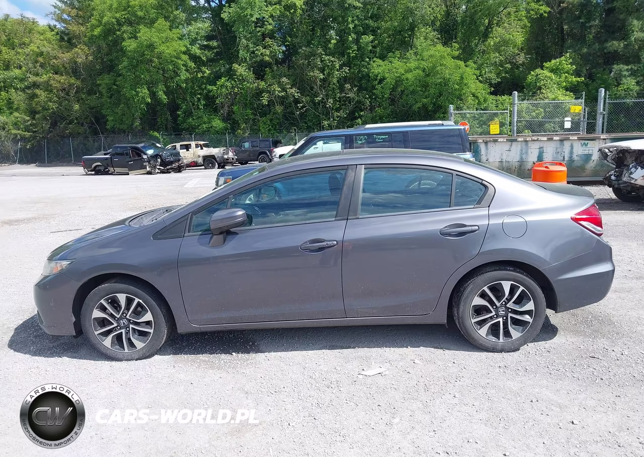 2014 Honda Civic Ex VIN:2HGFB2F89EH503205 - 14