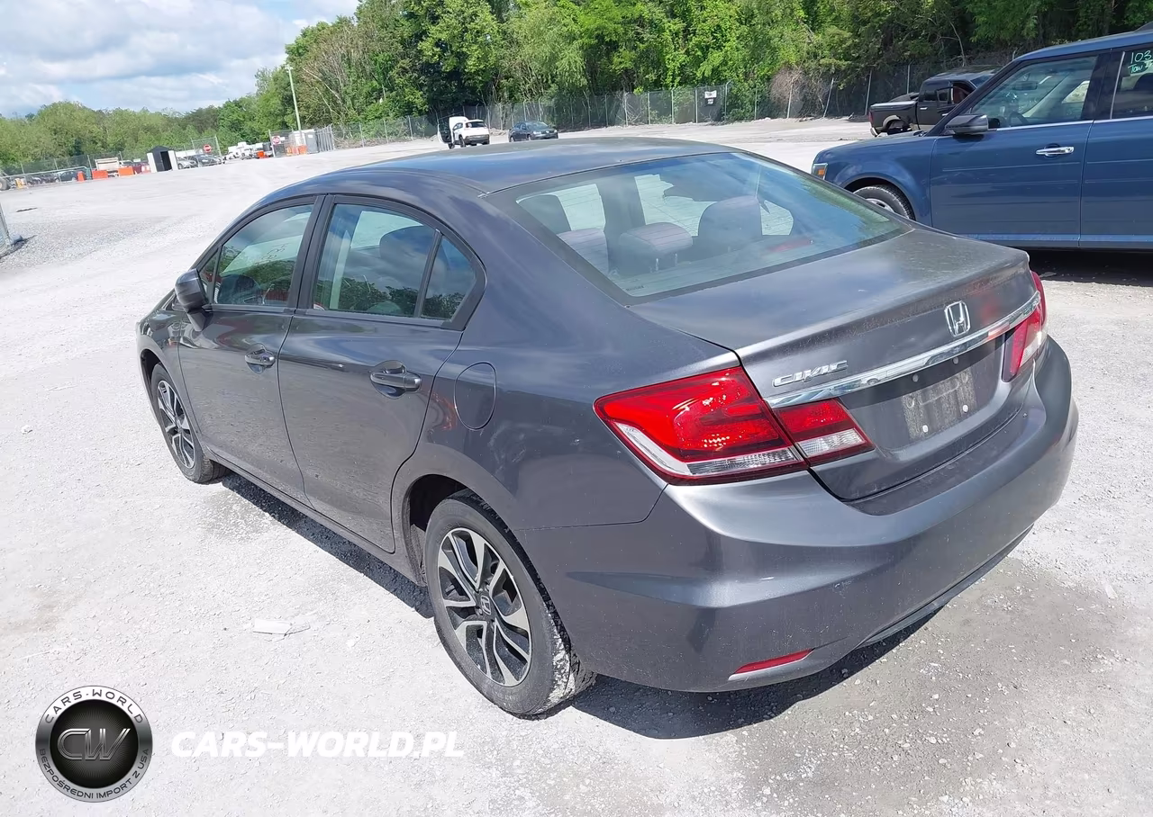 2014 Honda Civic Ex VIN:2HGFB2F89EH503205 - 3