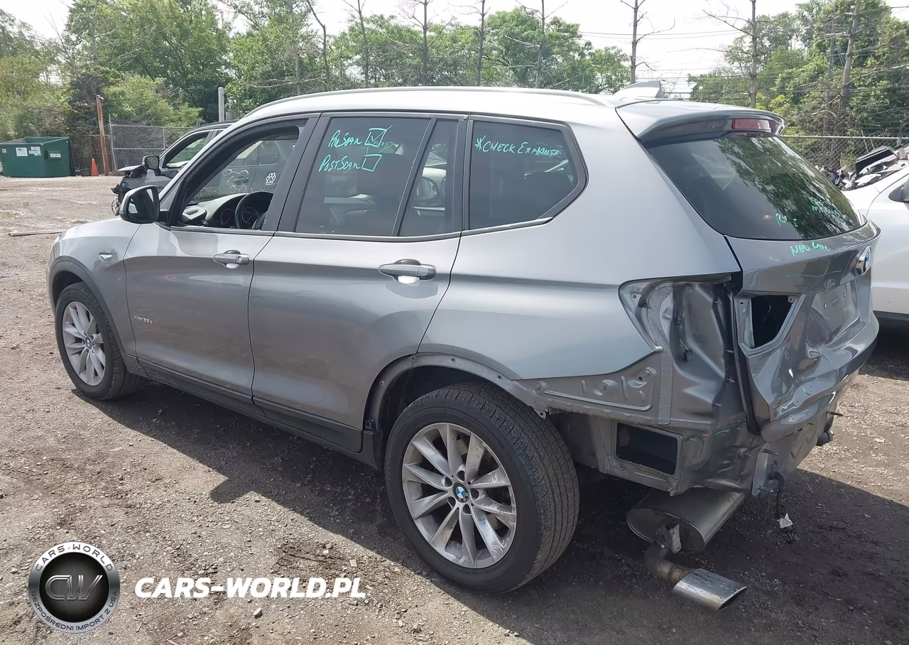 2015 BMW X3 xDrive28D VIN:5UXWY3C50F0E95595 - 3