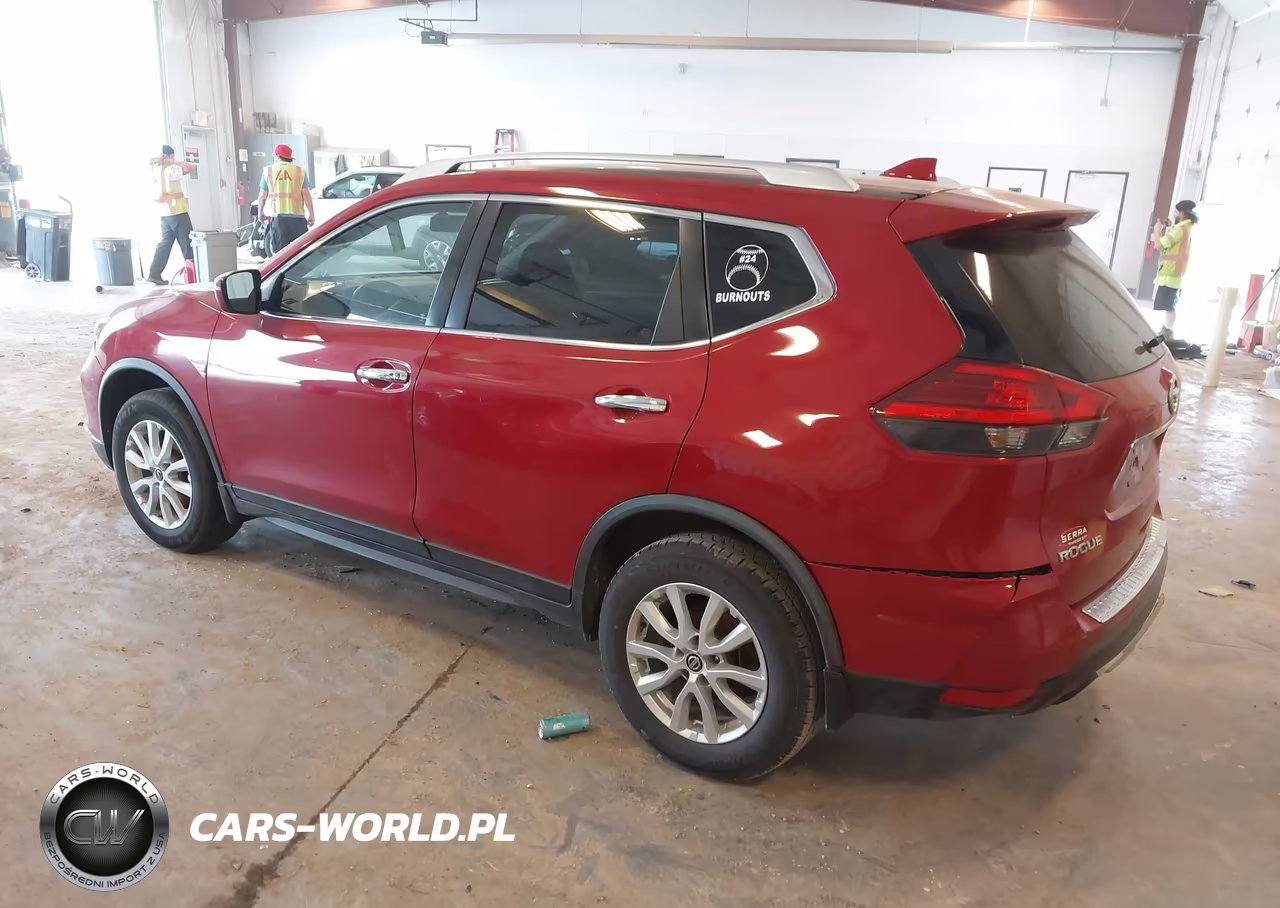 2017 Nissan Rogue Sv VIN:JN8AT2MV1HW280506 - 3