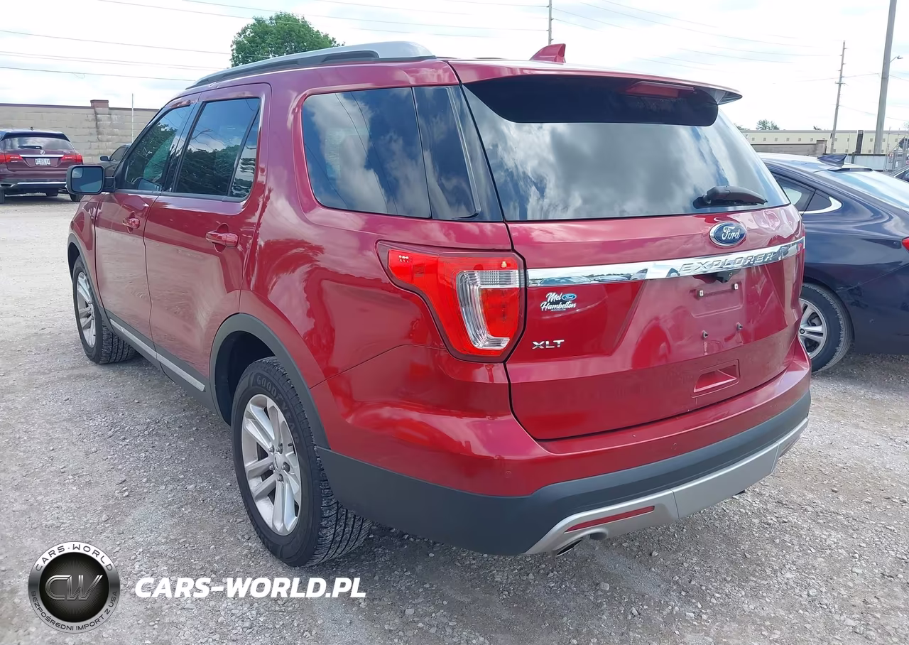 2017 Ford Explorer Xlt VIN:1FM5K7D88HGA75584 - 3