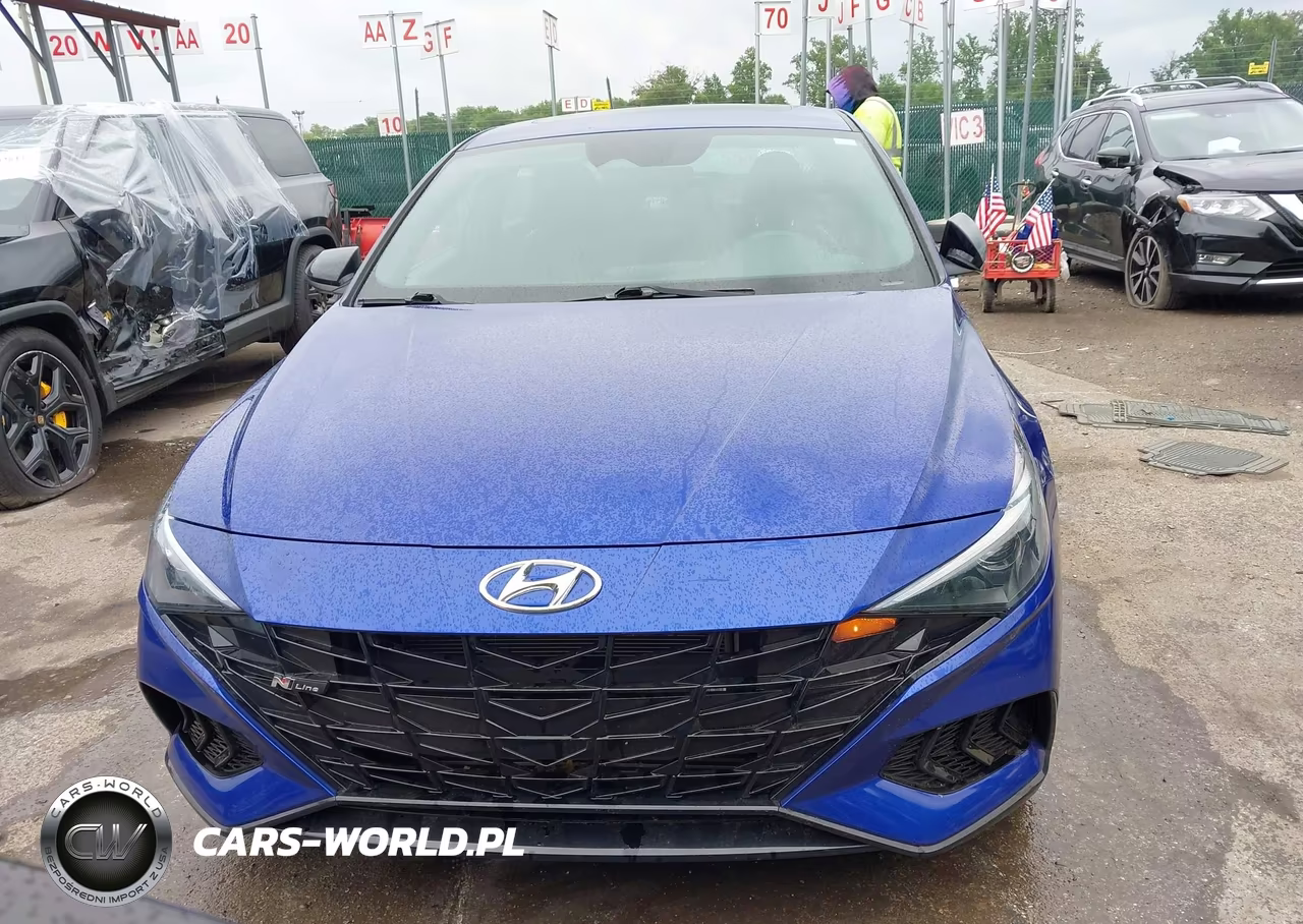 2023 Hyundai Elantra N Line VIN:KMHLR4AF1PU506500 - 12