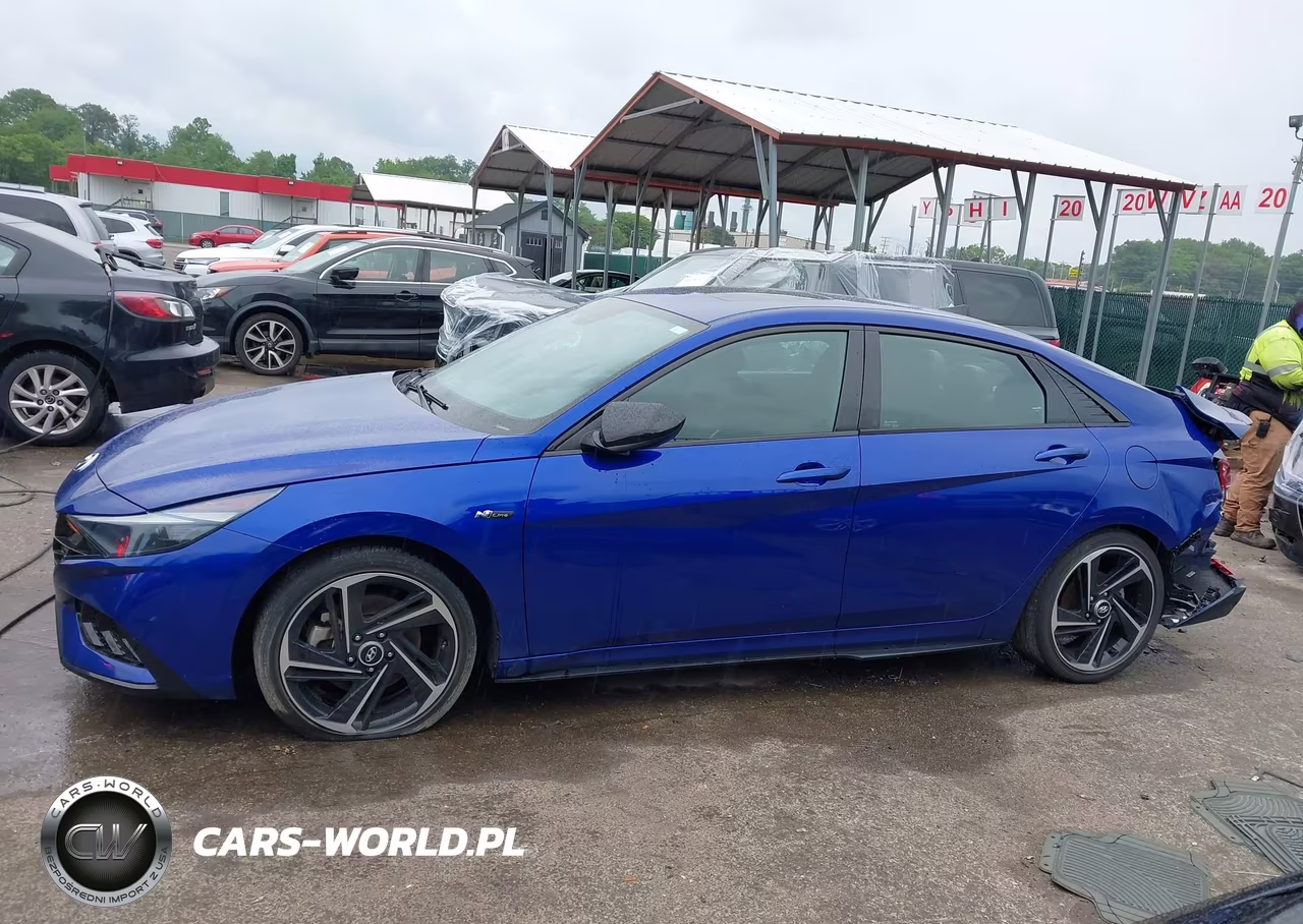 2023 Hyundai Elantra N Line VIN:KMHLR4AF1PU506500 - 14
