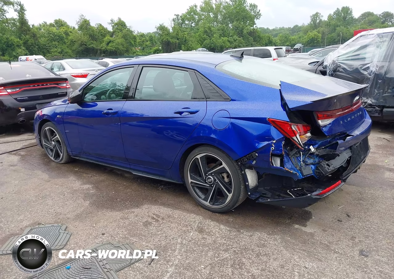 2023 Hyundai Elantra N Line VIN:KMHLR4AF1PU506500 - 3