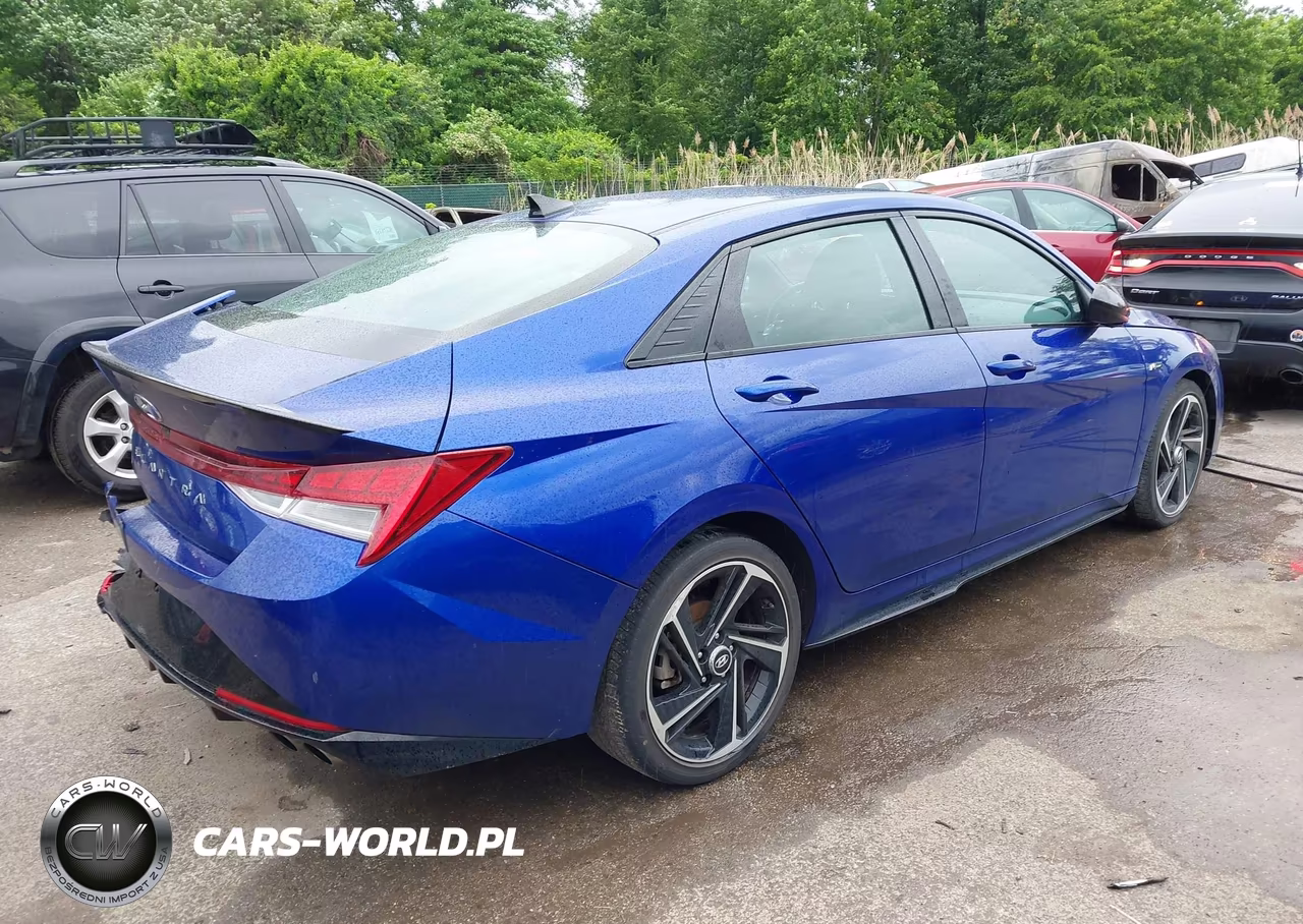 2023 Hyundai Elantra N Line VIN:KMHLR4AF1PU506500 - 4