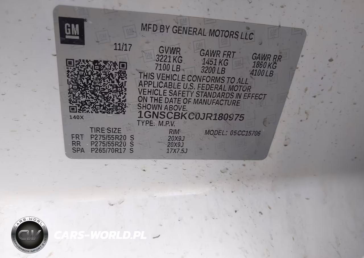 2018 Chevrolet Tahoe Lt VIN:1GNSCBKC0JR180975 - 9