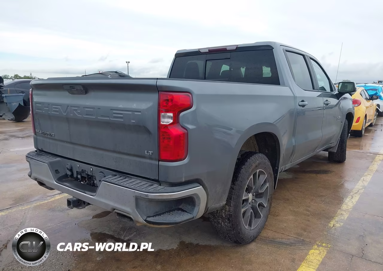2021 Chevrolet Silverado 1500 4Wd Short Bed Lt VIN:3GCUYDED8MG273945 - 4