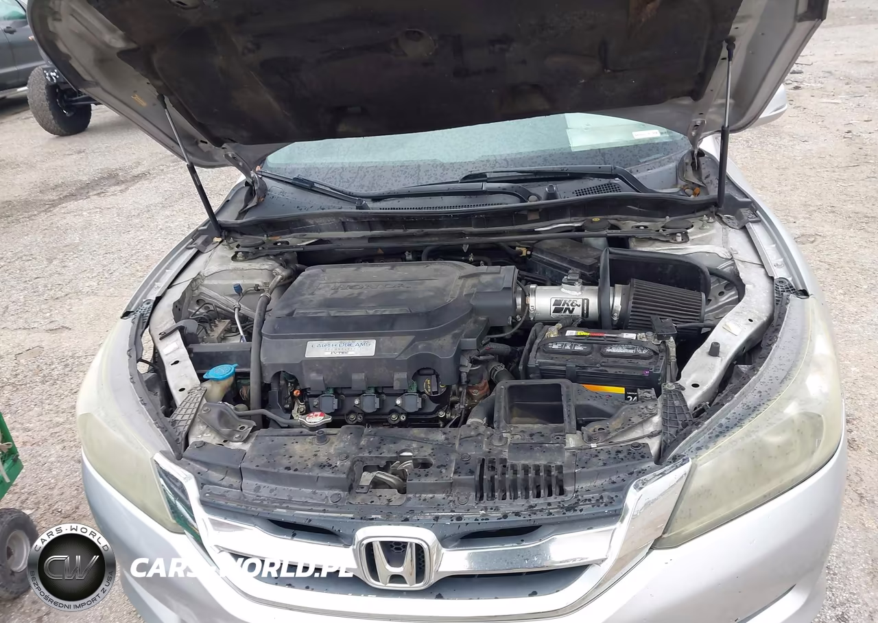 2014 Honda Accord Ex-L V-6 VIN:1HGCR3F87EA040225 - 10