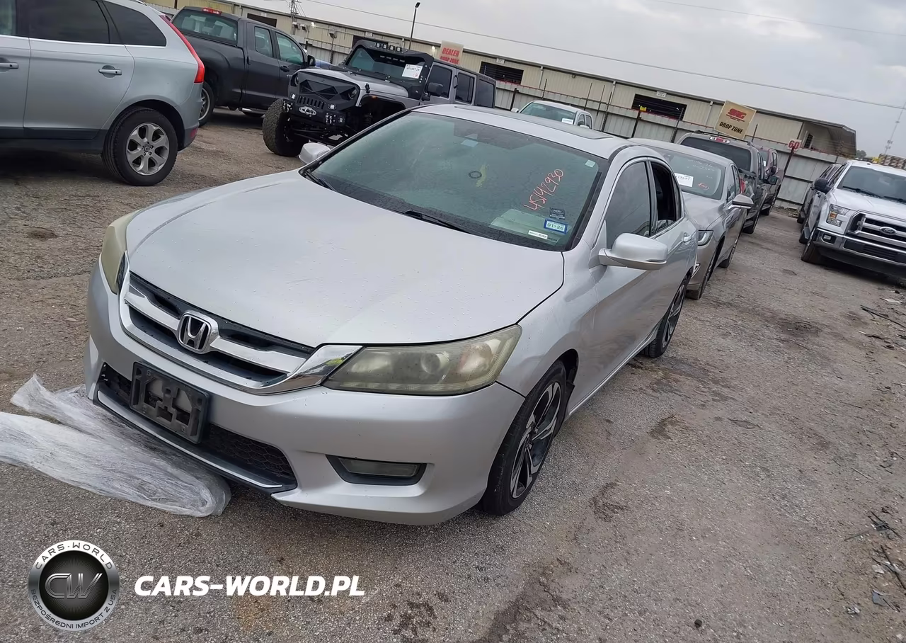 2014 Honda Accord Ex-L V-6 VIN:1HGCR3F87EA040225 - 2