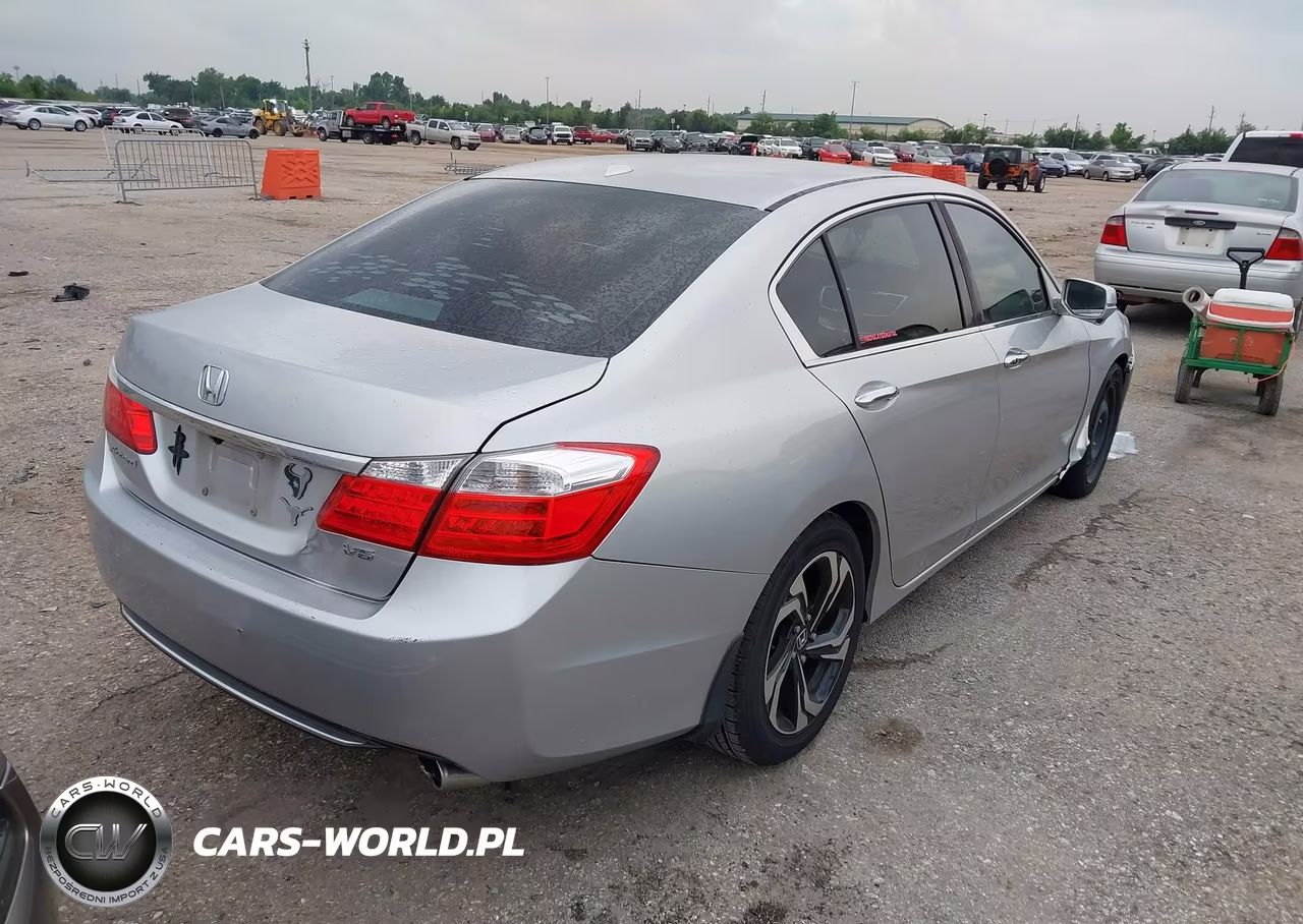 2014 Honda Accord Ex-L V-6 VIN:1HGCR3F87EA040225 - 4