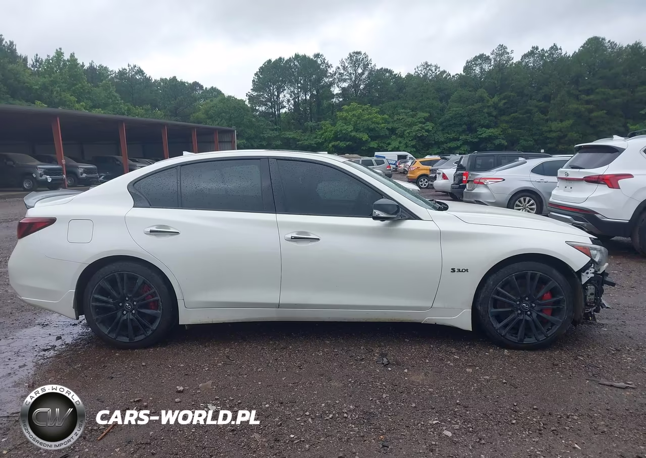 2018 Infiniti Q50 3.0T Red Sport 400 VIN:JN1FV7AR0JM480684 - 14
