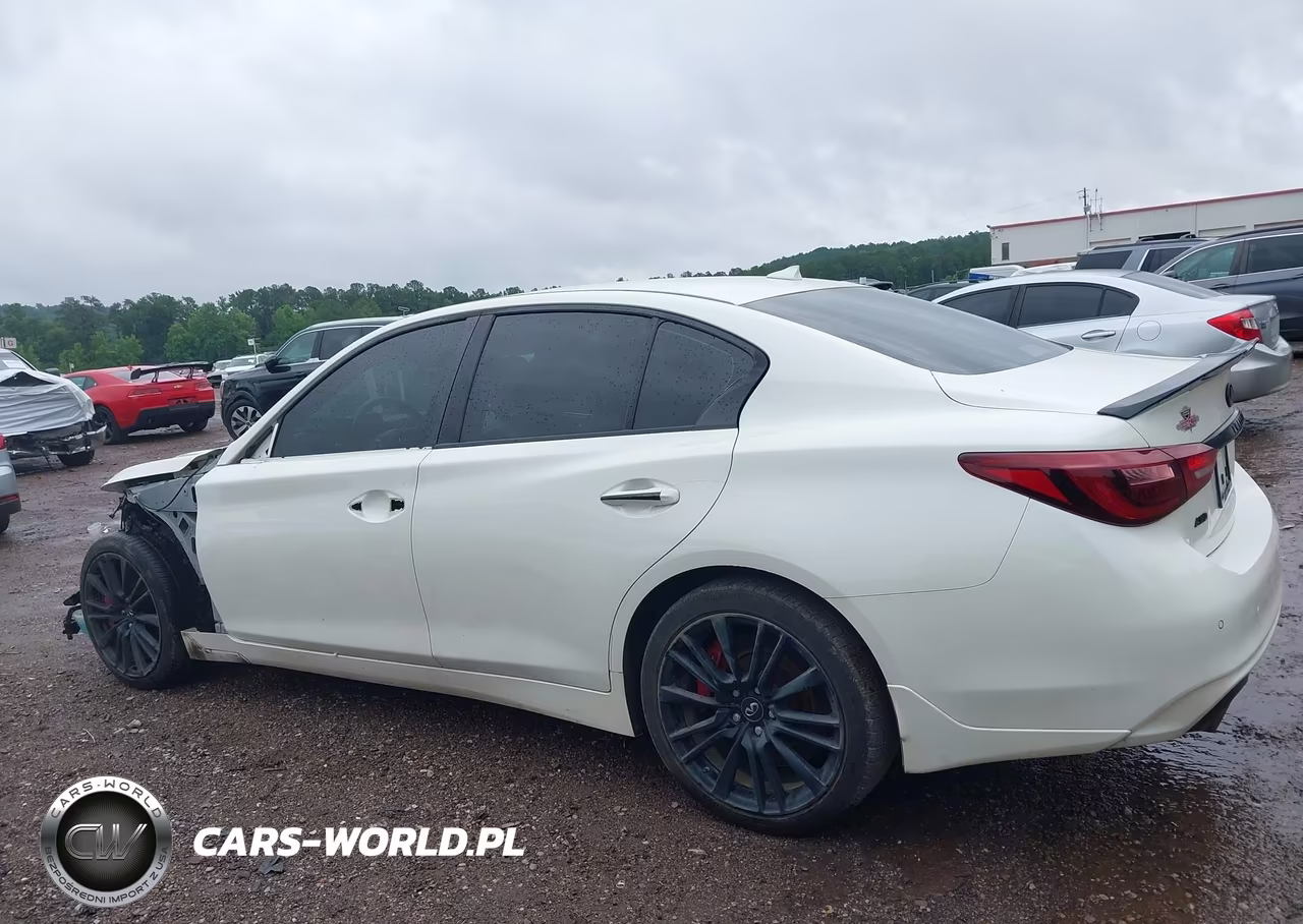 2018 Infiniti Q50 3.0T Red Sport 400 VIN:JN1FV7AR0JM480684 - 15