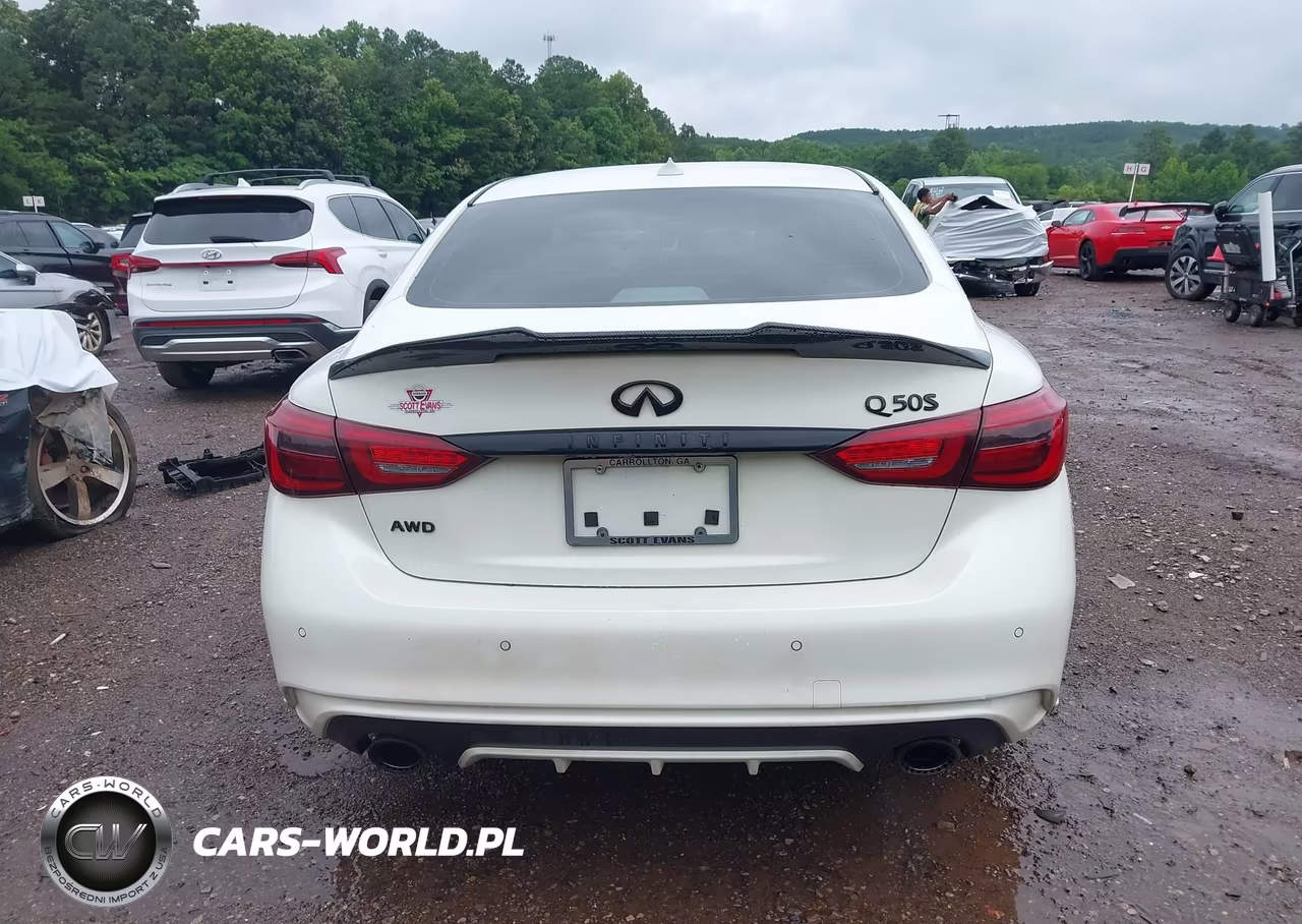 2018 Infiniti Q50 3.0T Red Sport 400 VIN:JN1FV7AR0JM480684 - 17