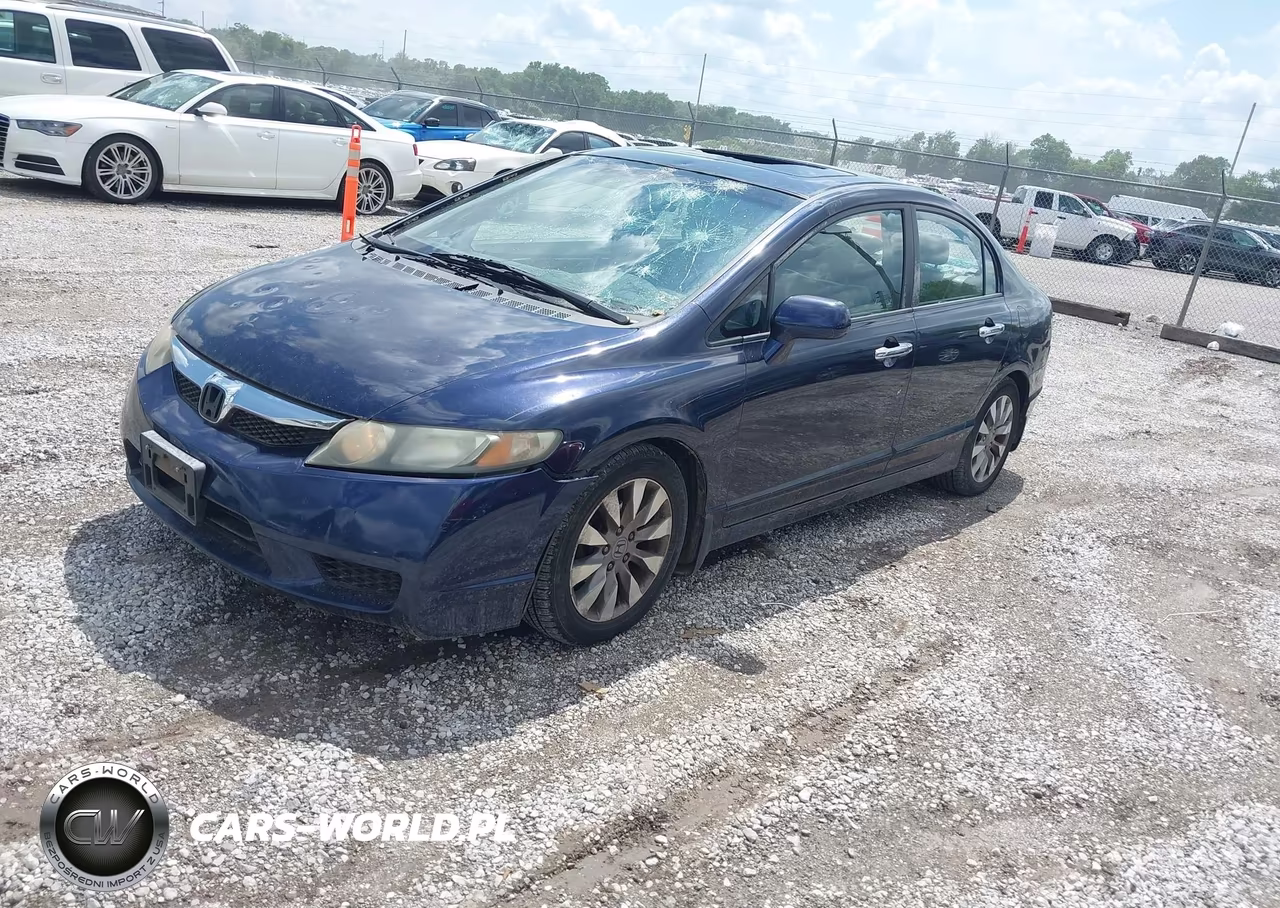 2009 Honda Civic Ex-L VIN:2HGFA16999H512840 - 2