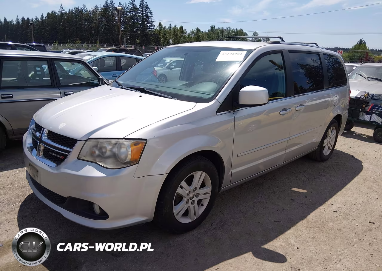 2012 Dodge Grand Caravan Crew VIN:2C4RDGDG1CR341168 - 2