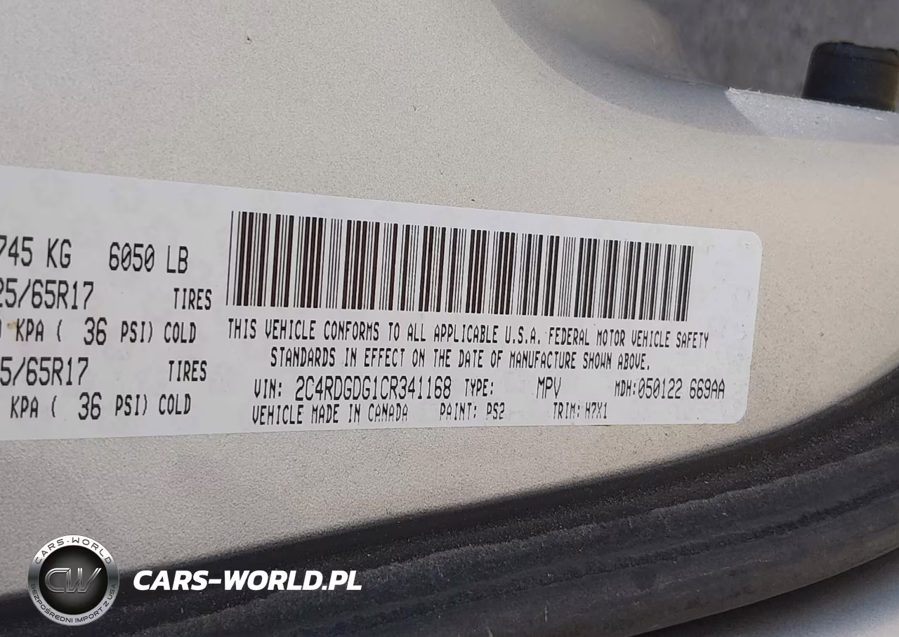 2012 Dodge Grand Caravan Crew VIN:2C4RDGDG1CR341168 - 9