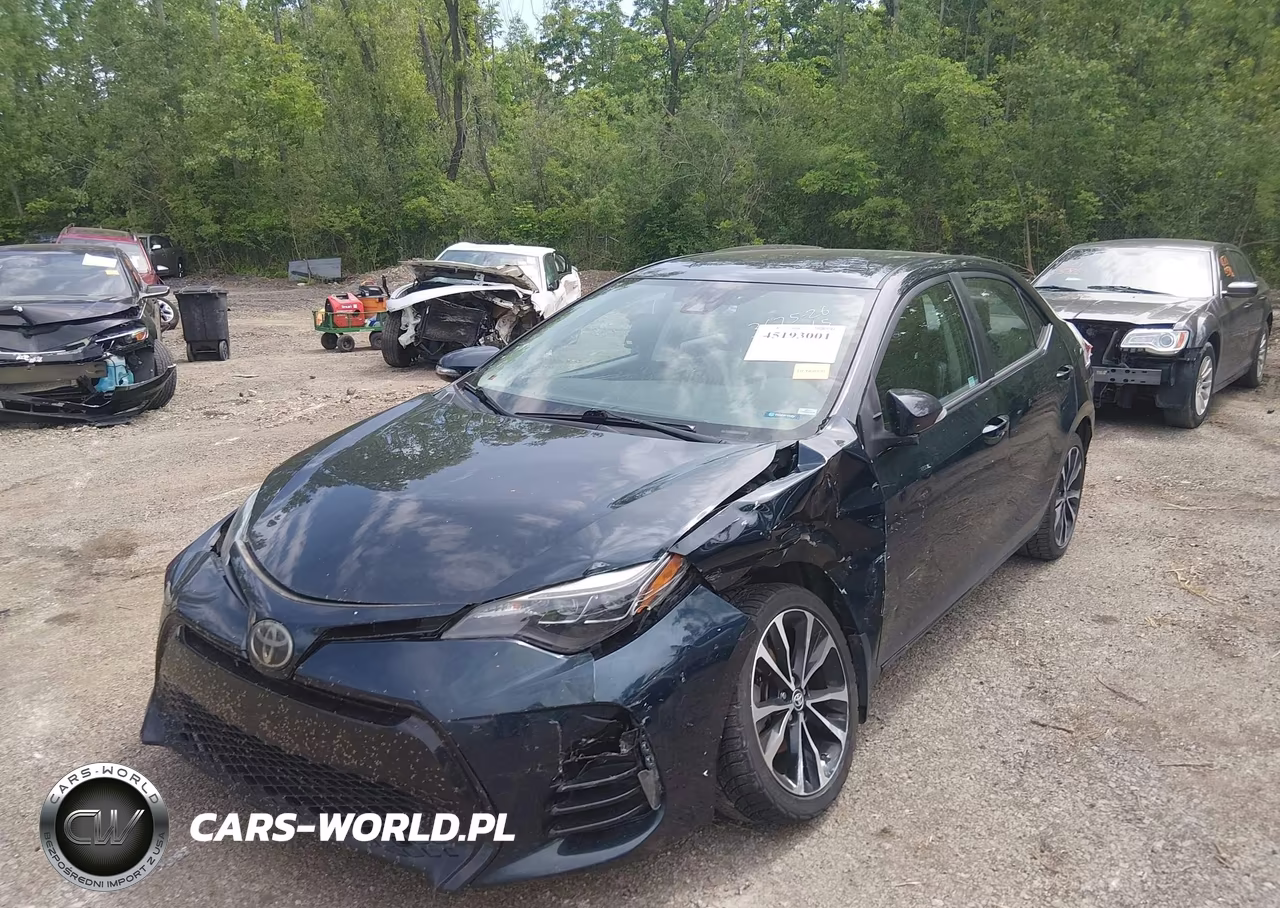 2018 Toyota Corolla Se VIN:2T1BURHE7JC070765 - 2